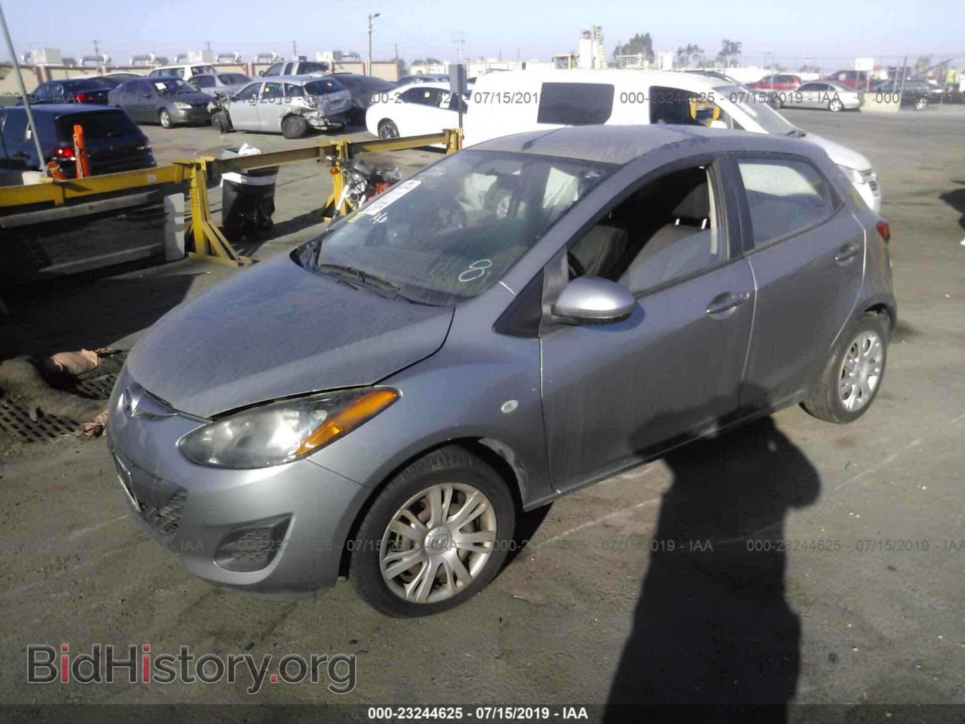 2012 MAZDA MAZDA2 - VIN: JM1DE1KZ8C0134084 - Фото 2