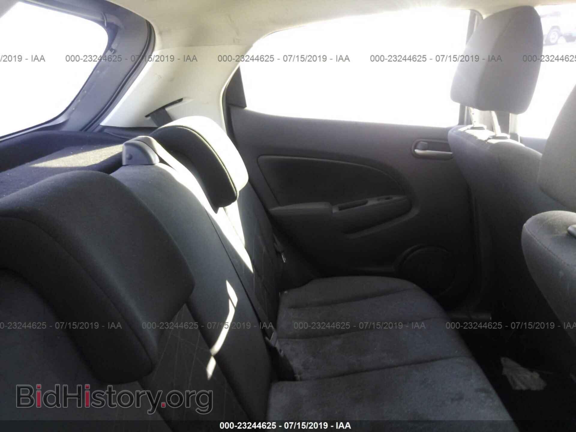 2012 MAZDA MAZDA2 - VIN: JM1DE1KZ8C0134084 - Фото 8
