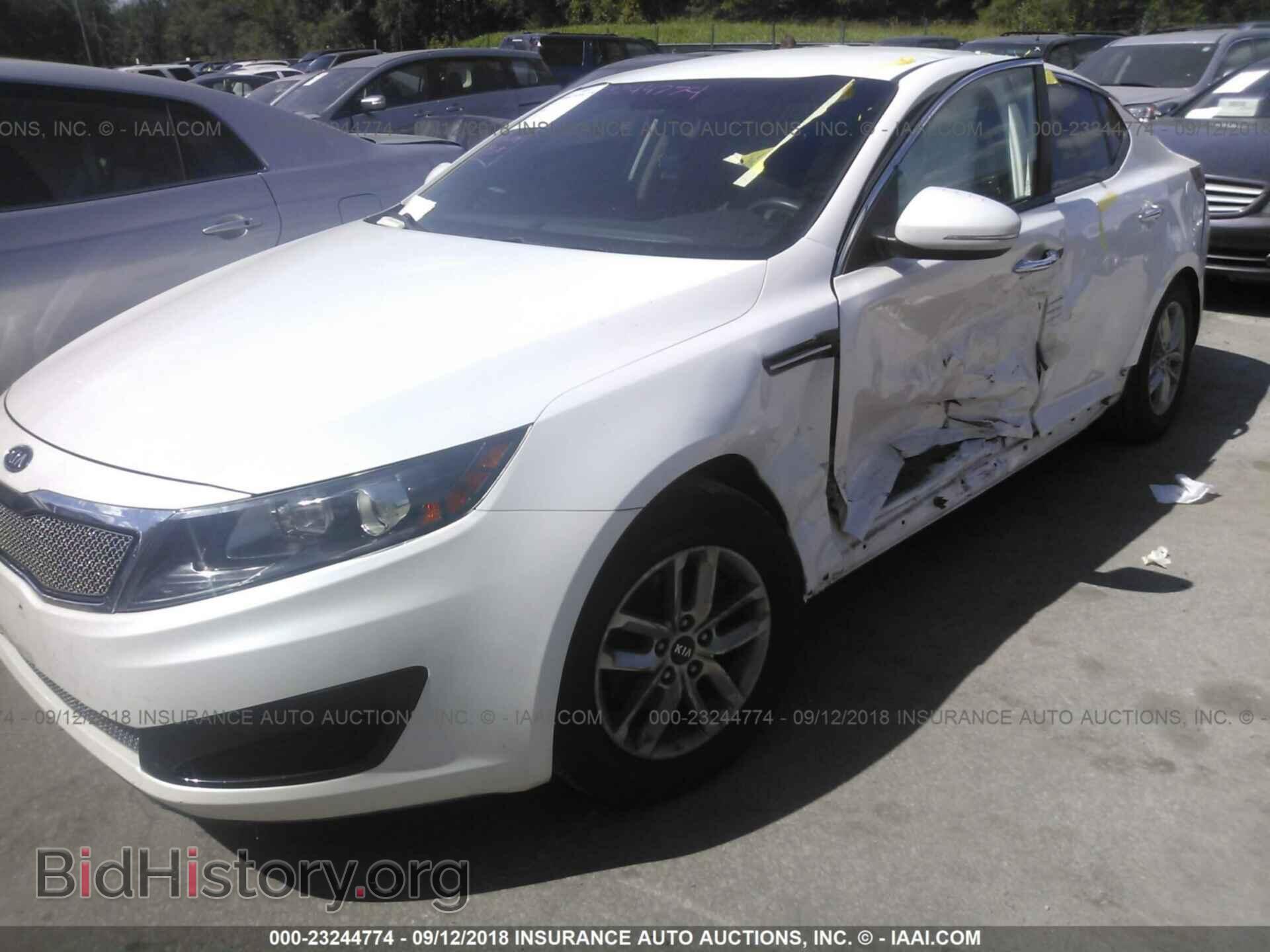2011 Kia Optima - VIN: KNAGM4A79B5121683 - Фото 2