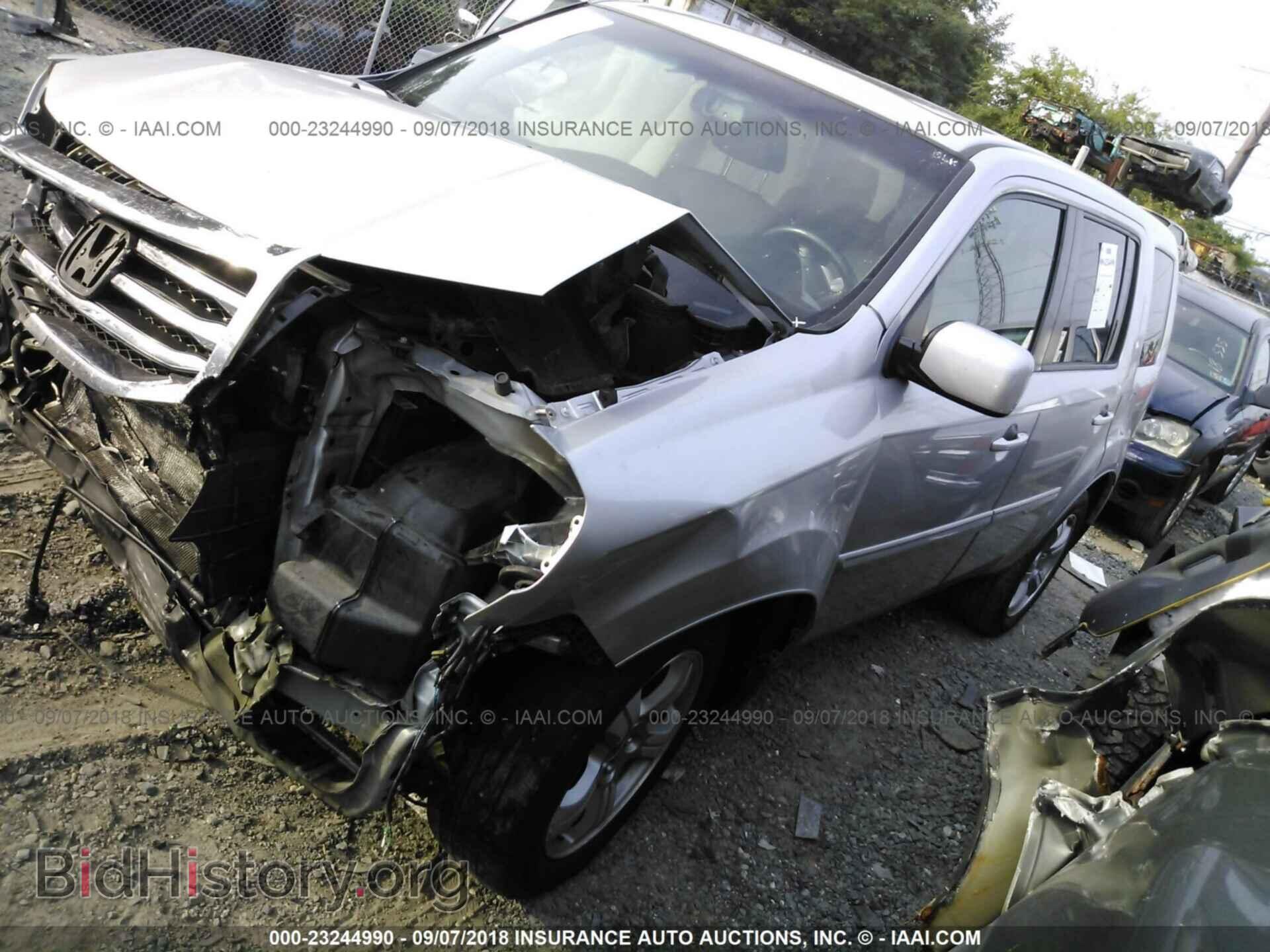 2012 Honda Pilot - VIN: 5FNYF4H59CB020682 - Фото 2