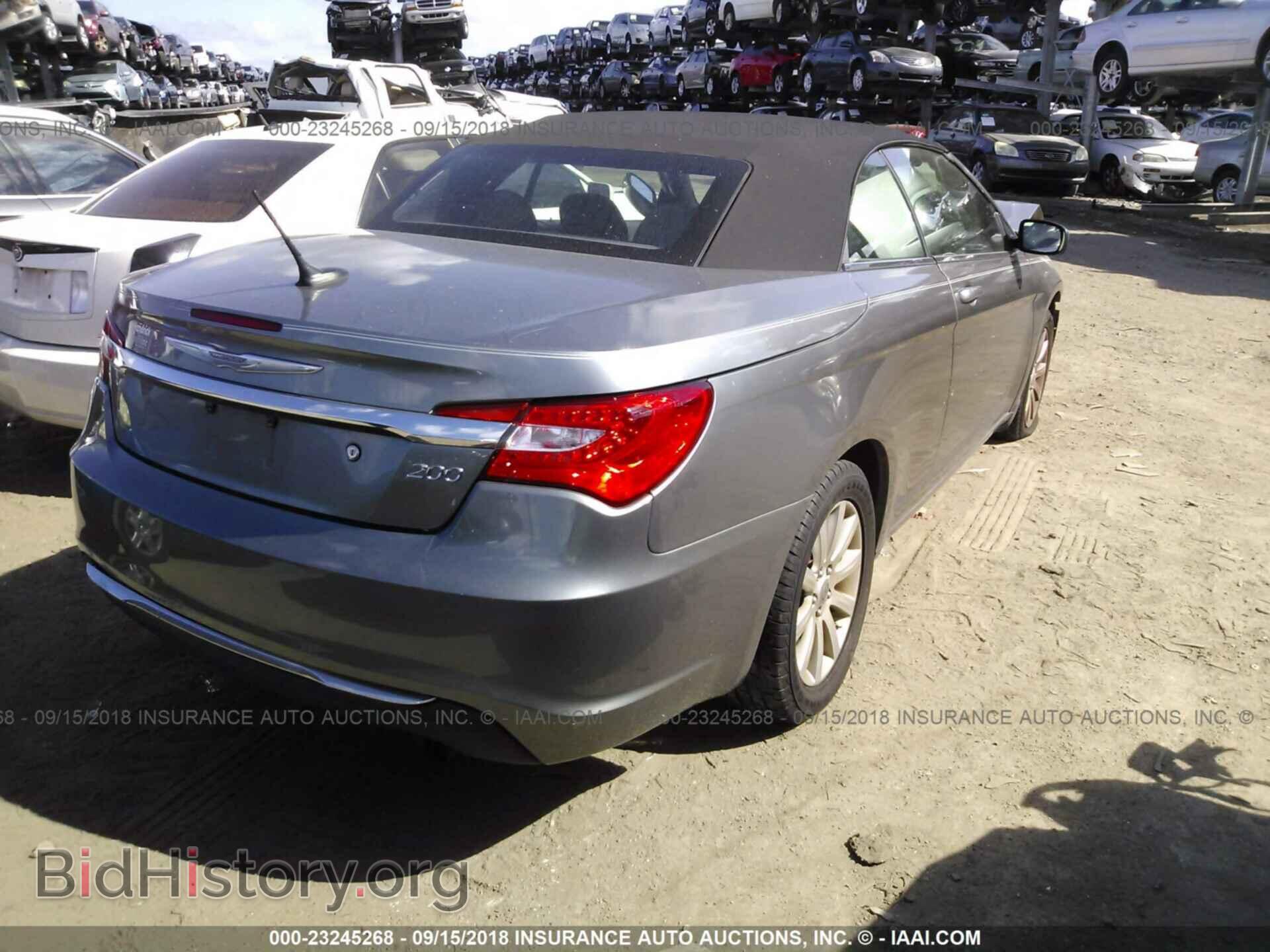 2012 Chrysler 200 - VIN: 1C3BCBEB0CN119300 - Фото 4