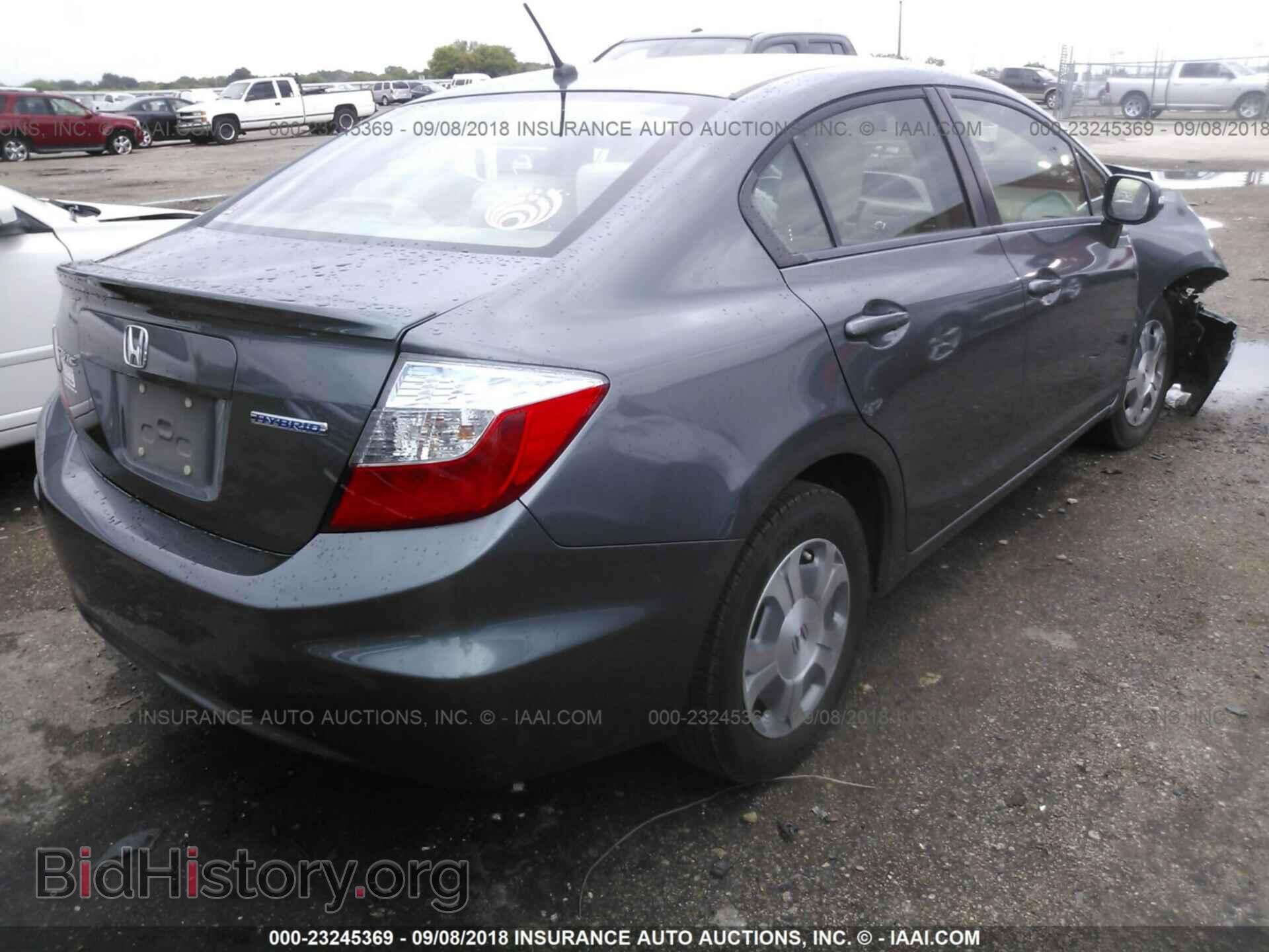 2012 Honda Civic - VIN: JHMFB4F22CS006765 - Photo 4