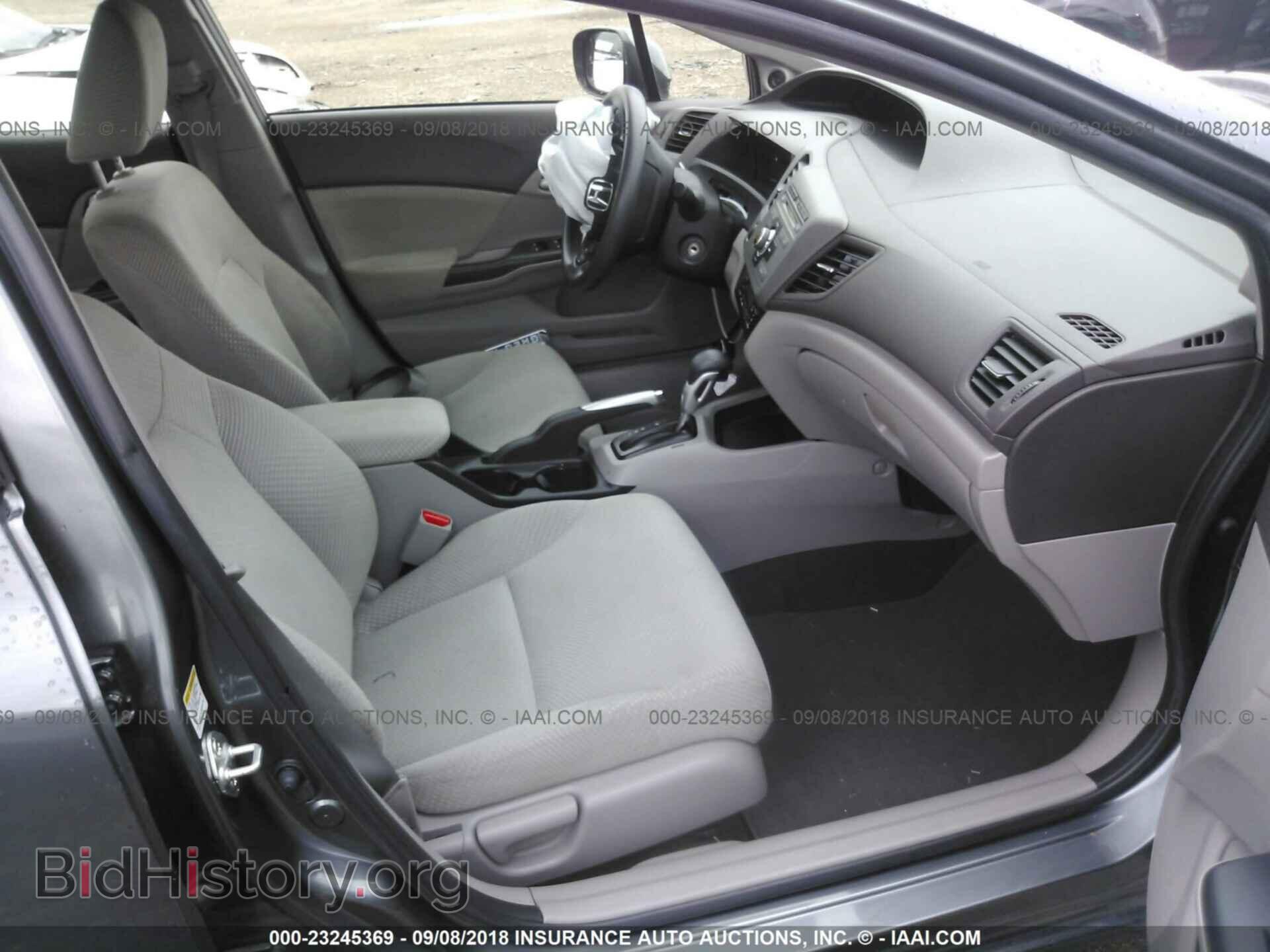 2012 Honda Civic - VIN: JHMFB4F22CS006765 - Photo 5