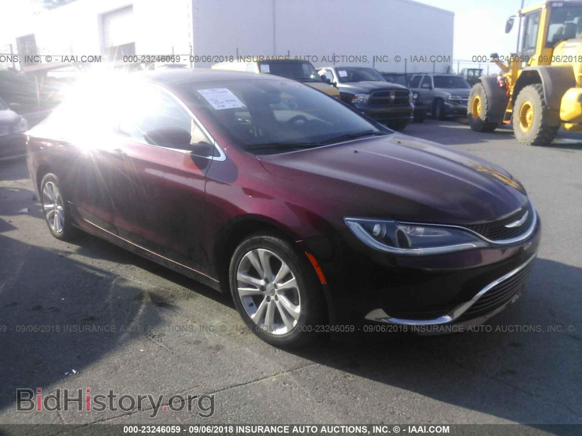 Фотография 1C3CCCAB0FN696073 - Chrysler 200 2015