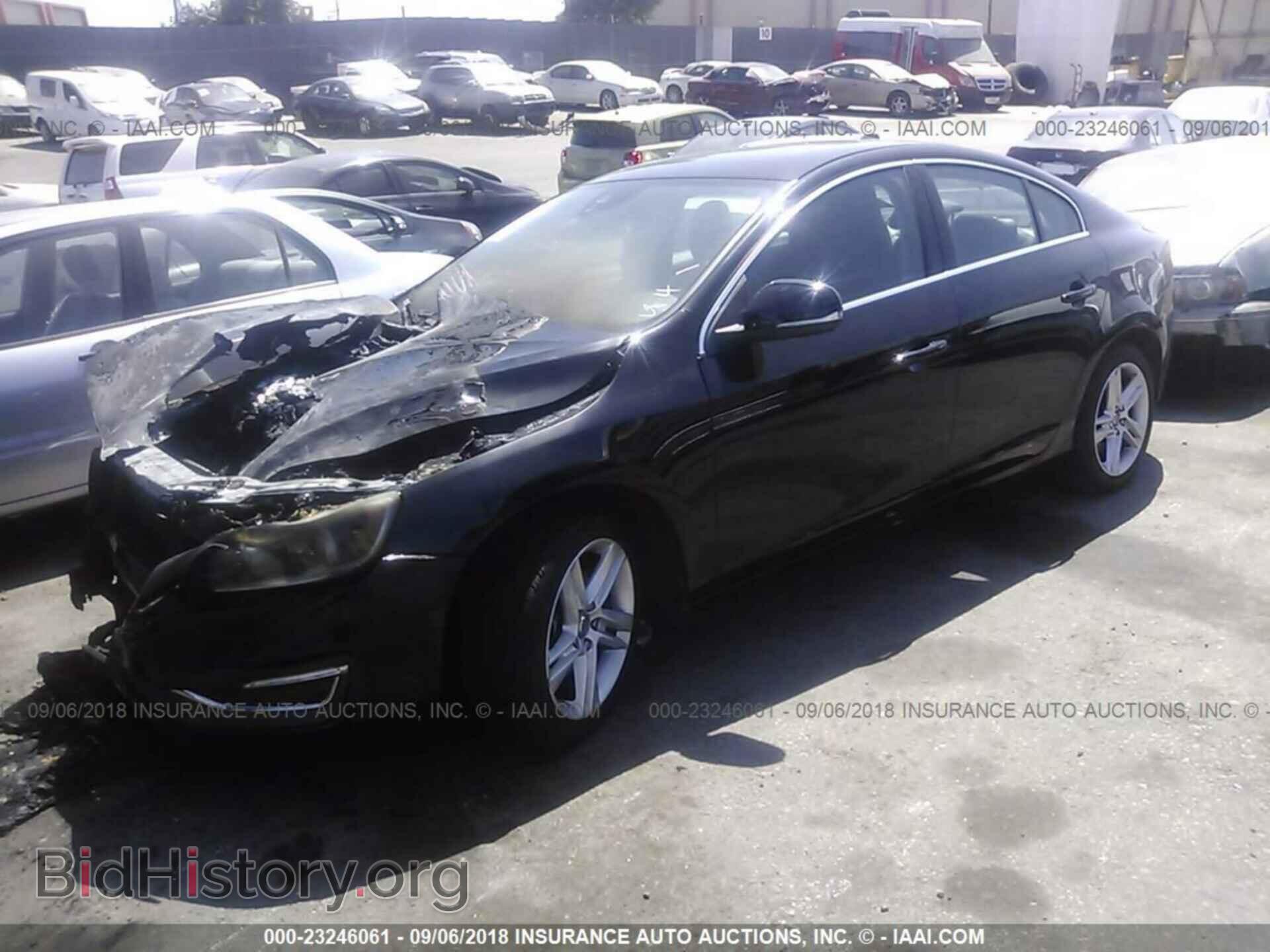 2015 Volvo S60 - VIN: YV126MFK3F1340683 - Фото 2