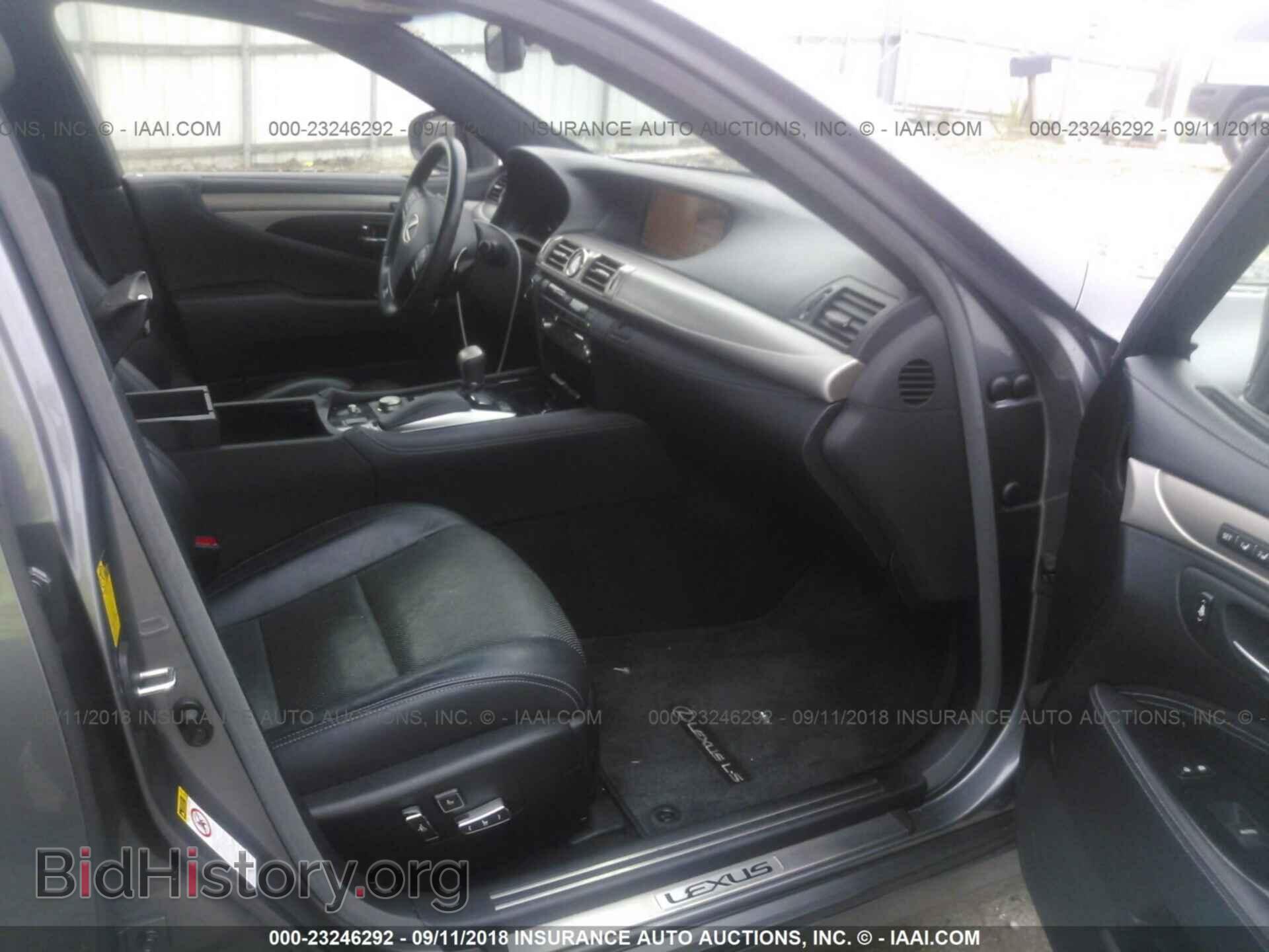 2013 Lexus Ls - VIN: JTHBL5EF6D5122797 - Фото 5