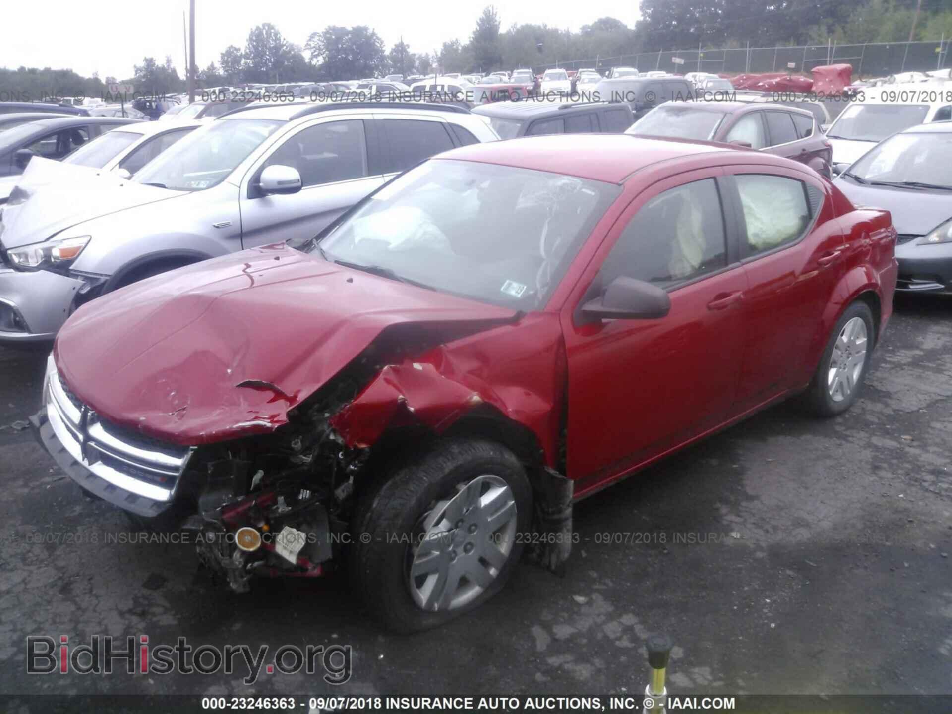2013 Dodge Avenger - VIN: 1C3CDZAB8DN730421 - Фото 2