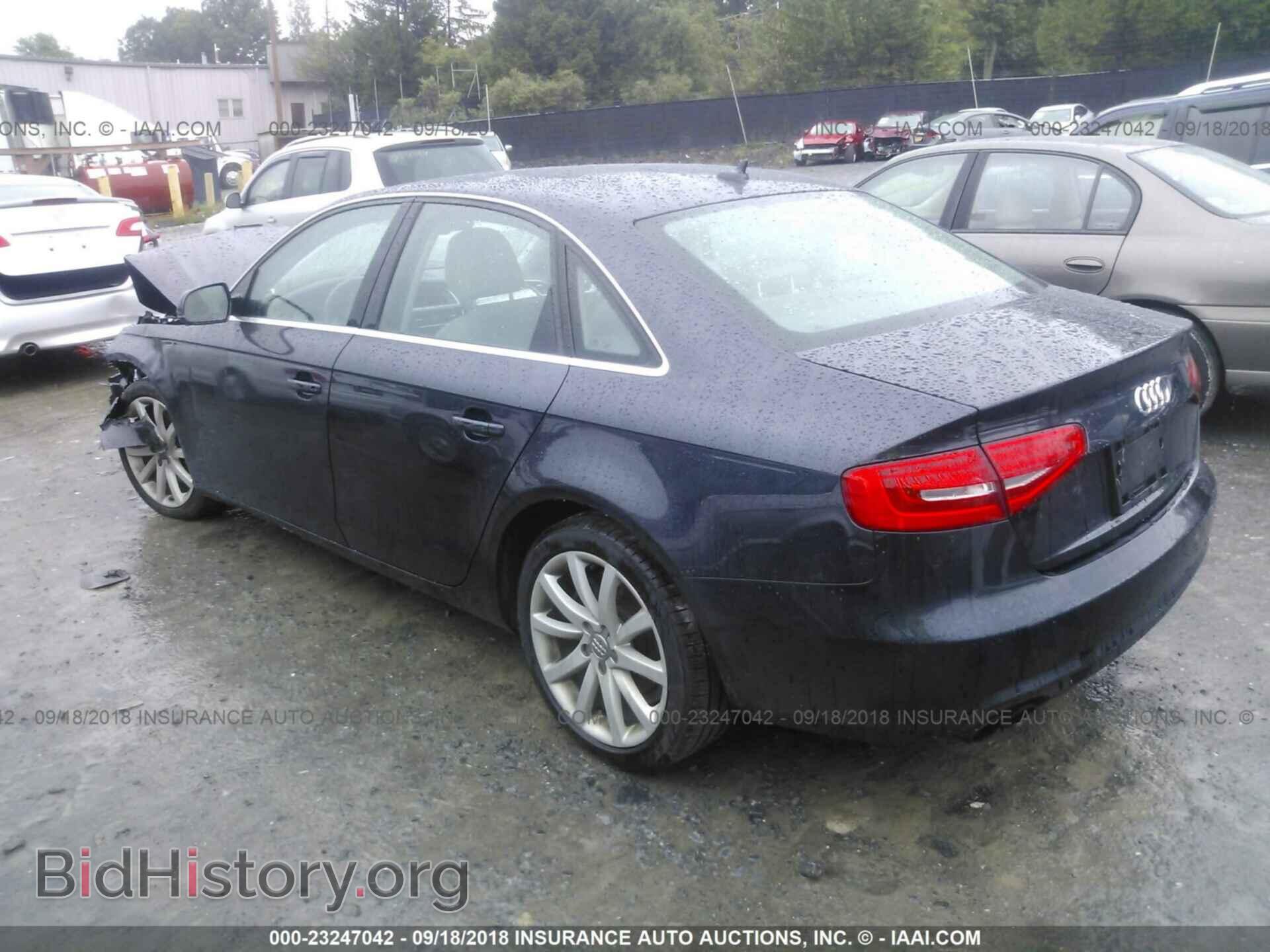 2013 Audi A4 - VIN: WAUHFAFLXDN037877 - Фото 3