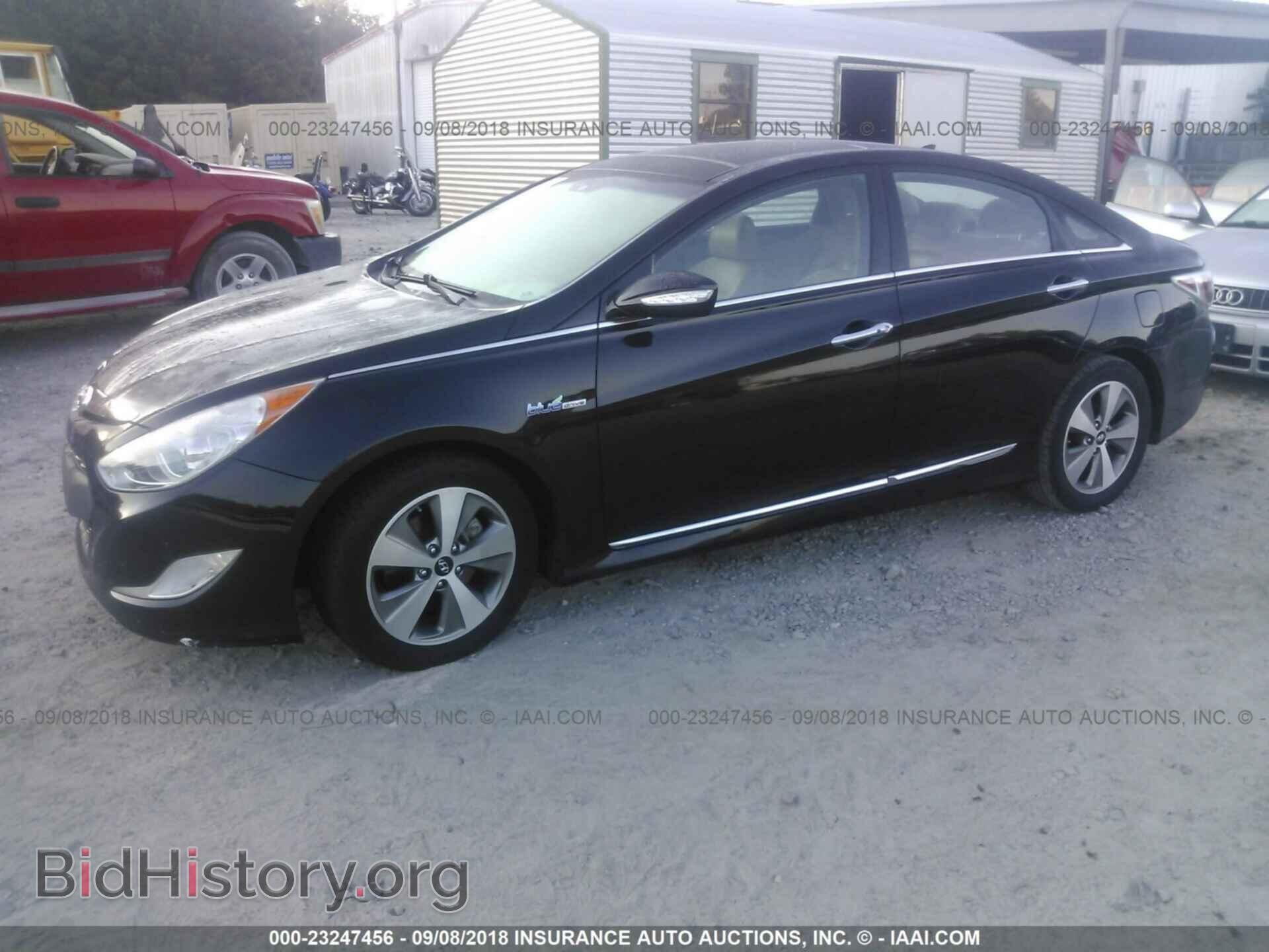 2012 Hyundai Sonata - VIN: KMHEC4A40CA057993 - Фото 2