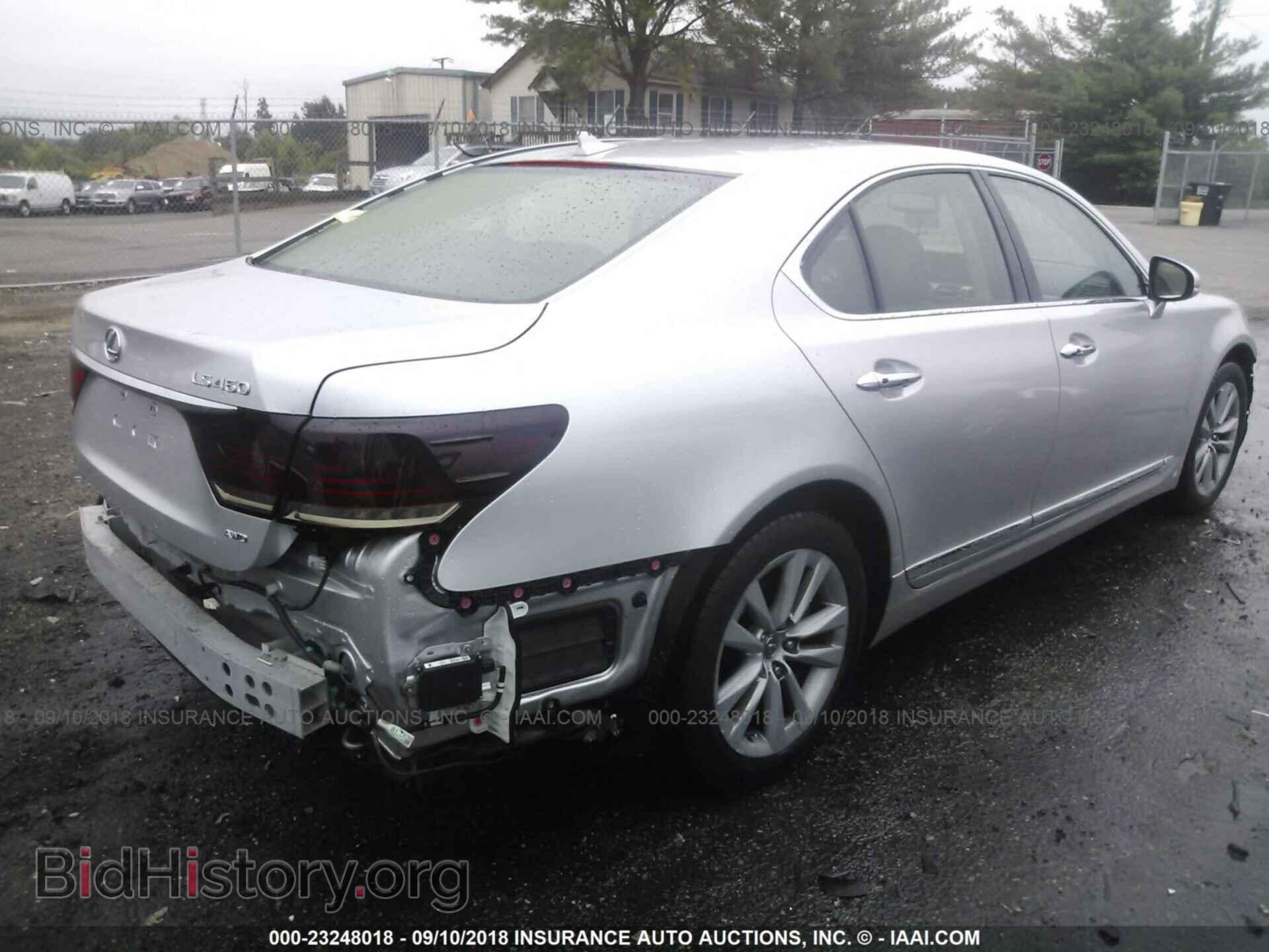 2013 LEXUS LS - VIN: JTHCL5EF8D5017411 - Фото 4
