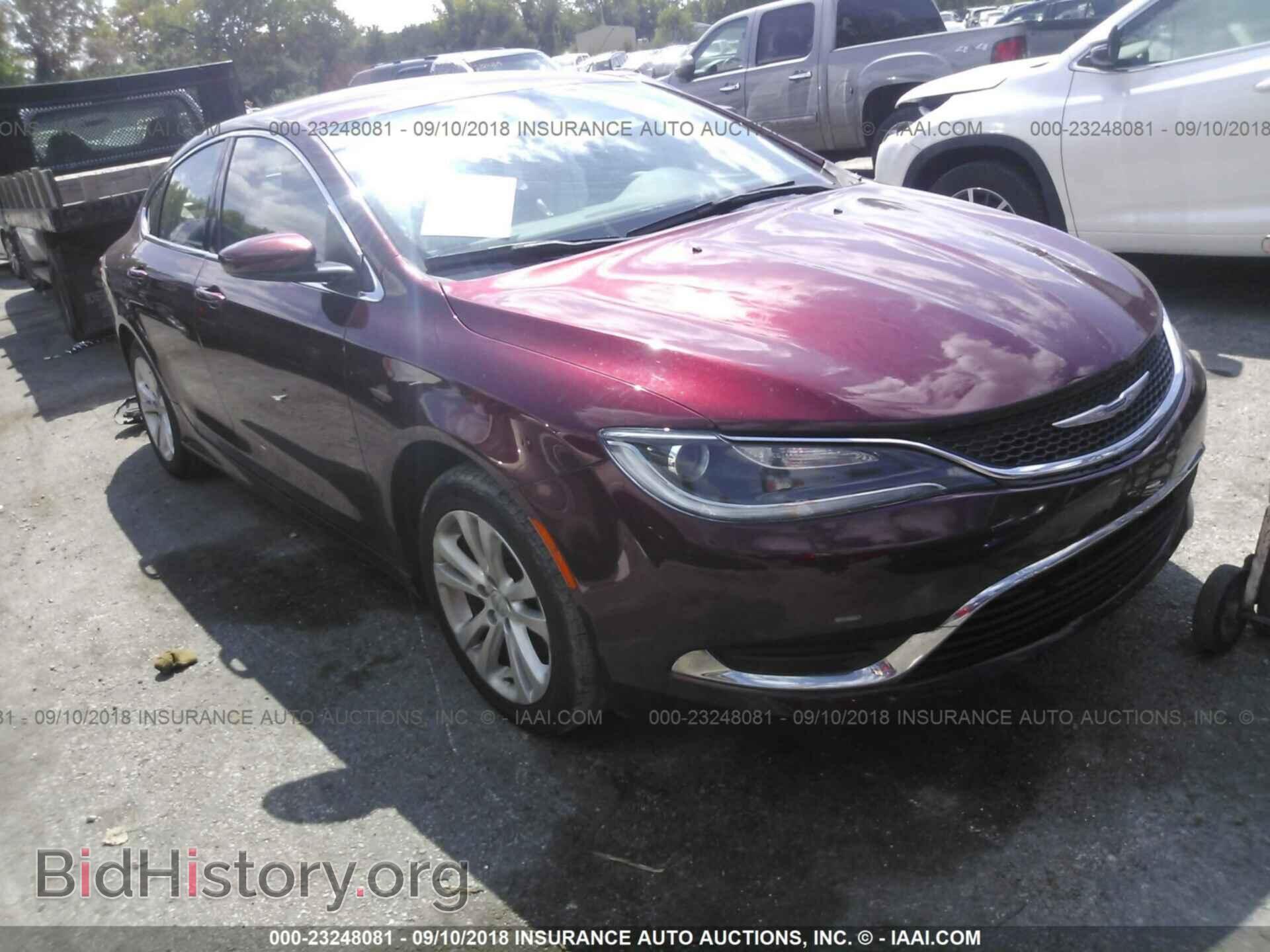 Photo 1C3CCCAB6GN179670 - CHRYSLER 200 2016
