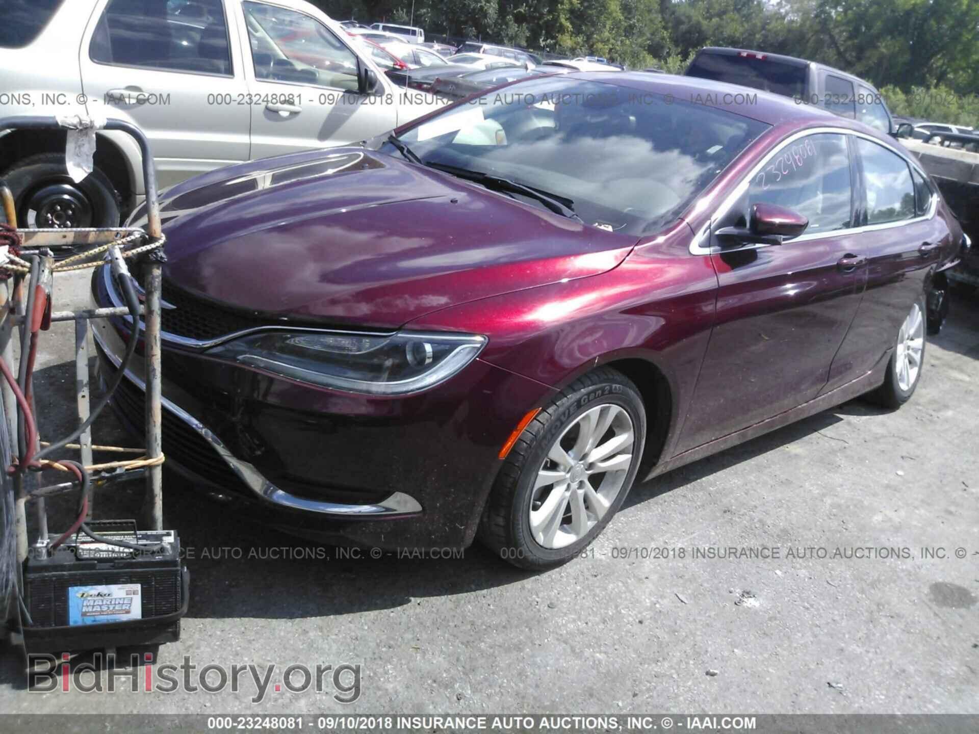 2016 CHRYSLER 200 - VIN: 1C3CCCAB6GN179670 - Фото 2