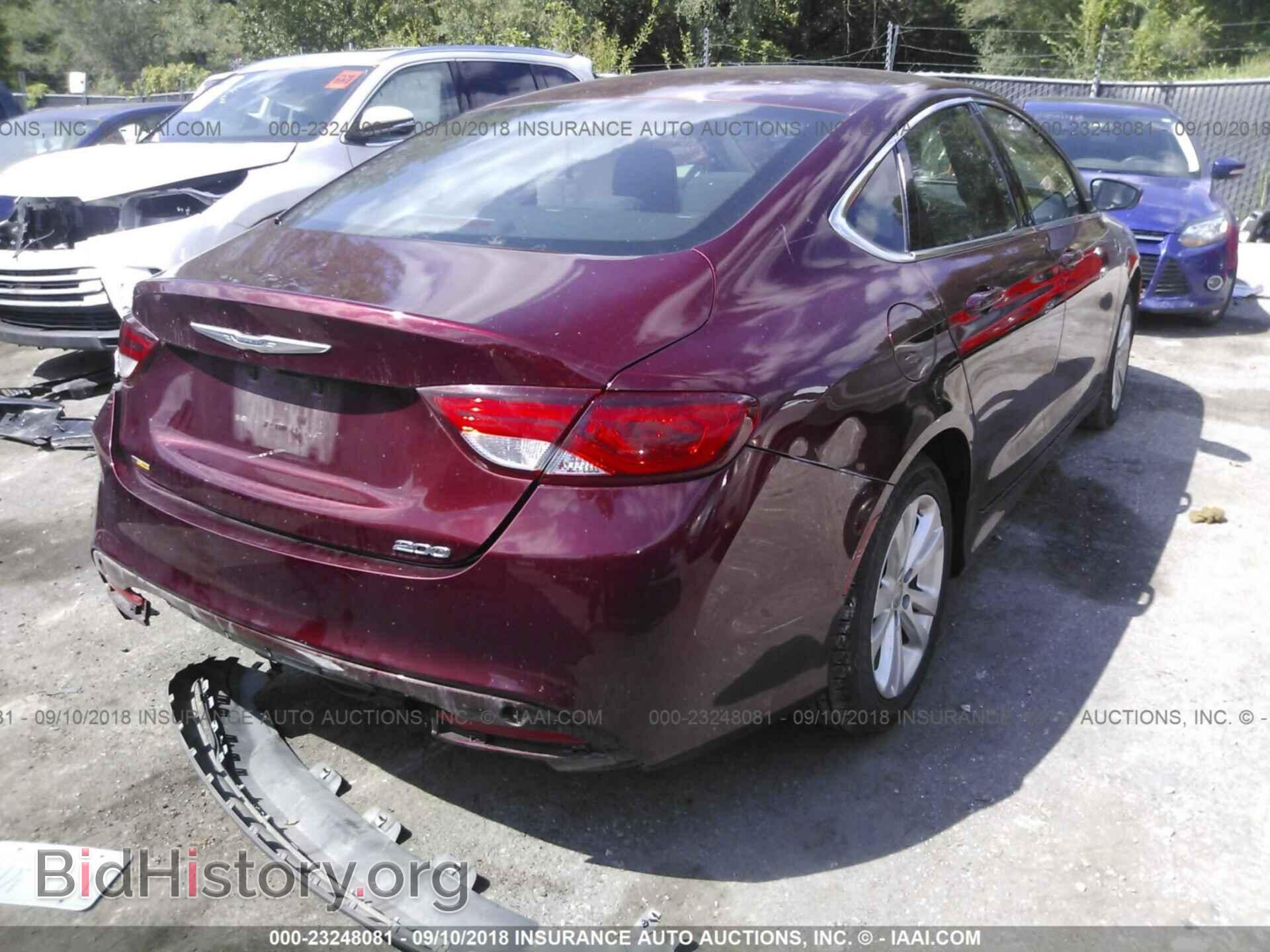 2016 CHRYSLER 200 - VIN: 1C3CCCAB6GN179670 - Фото 4