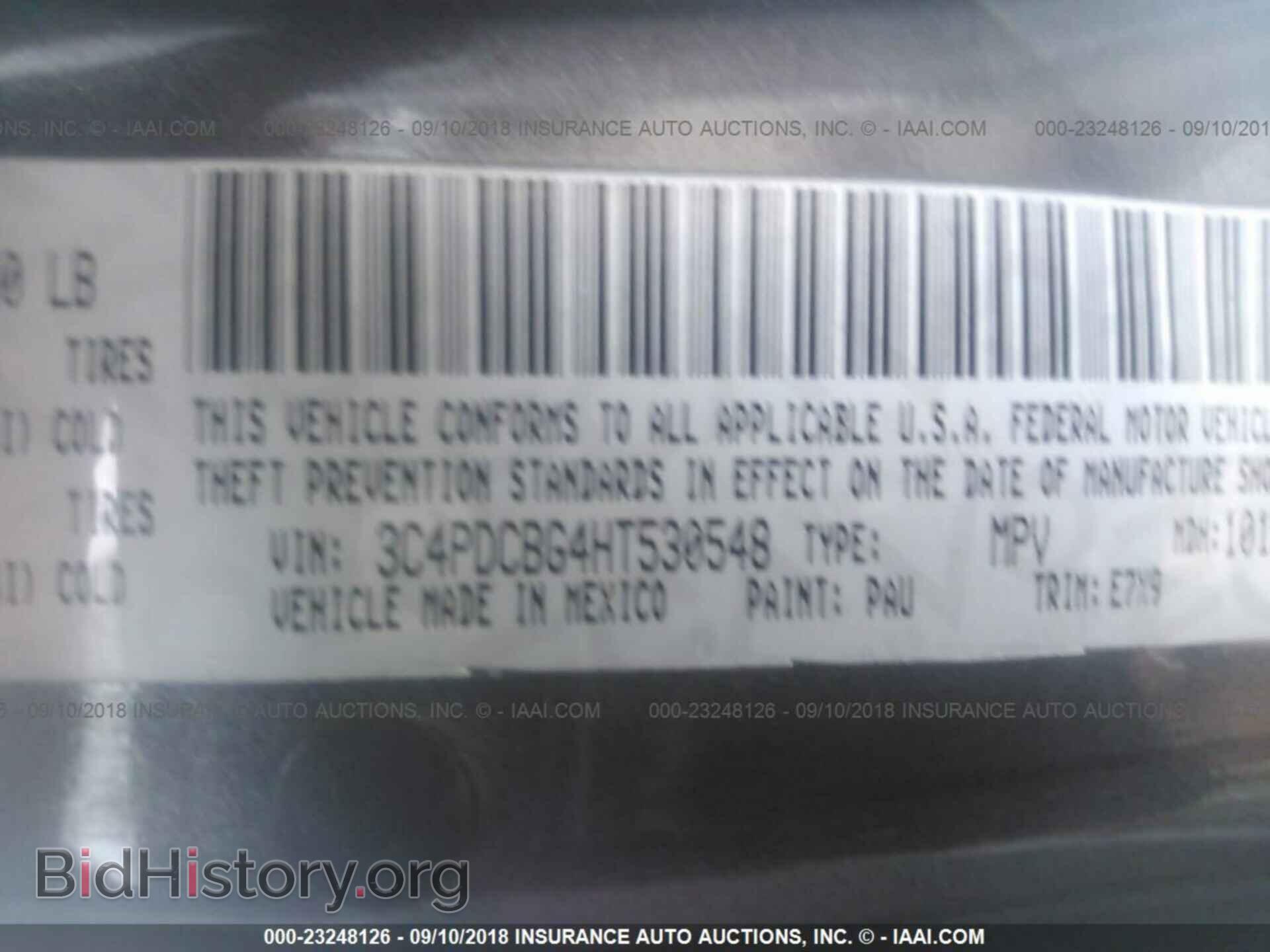 2017 Dodge Journey - VIN: 3C4PDCBG4HT530548 - Photo 9