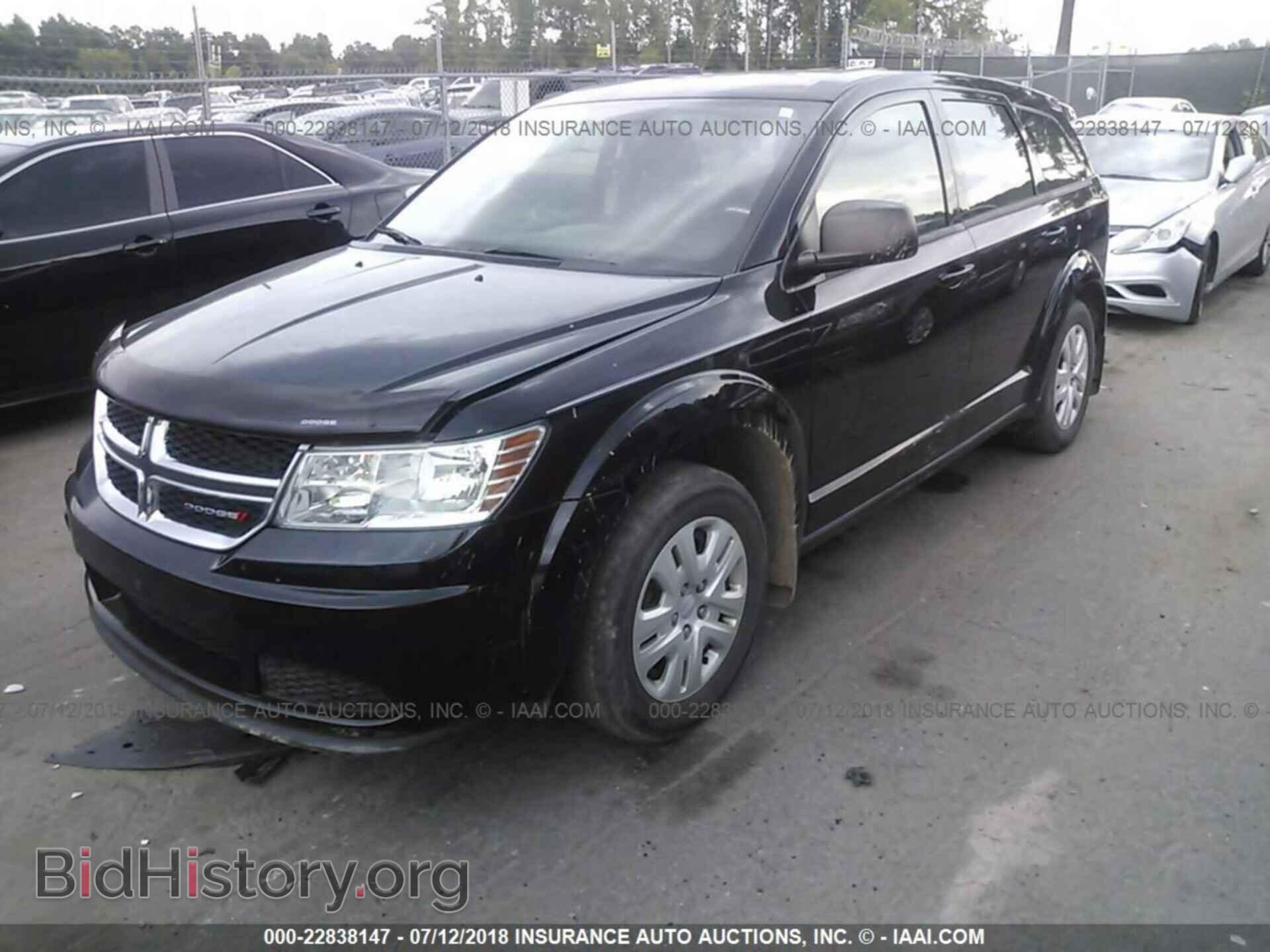2014 DODGE JOURNEY - VIN: 3C4PDCAB4ET234737 - Фото 2
