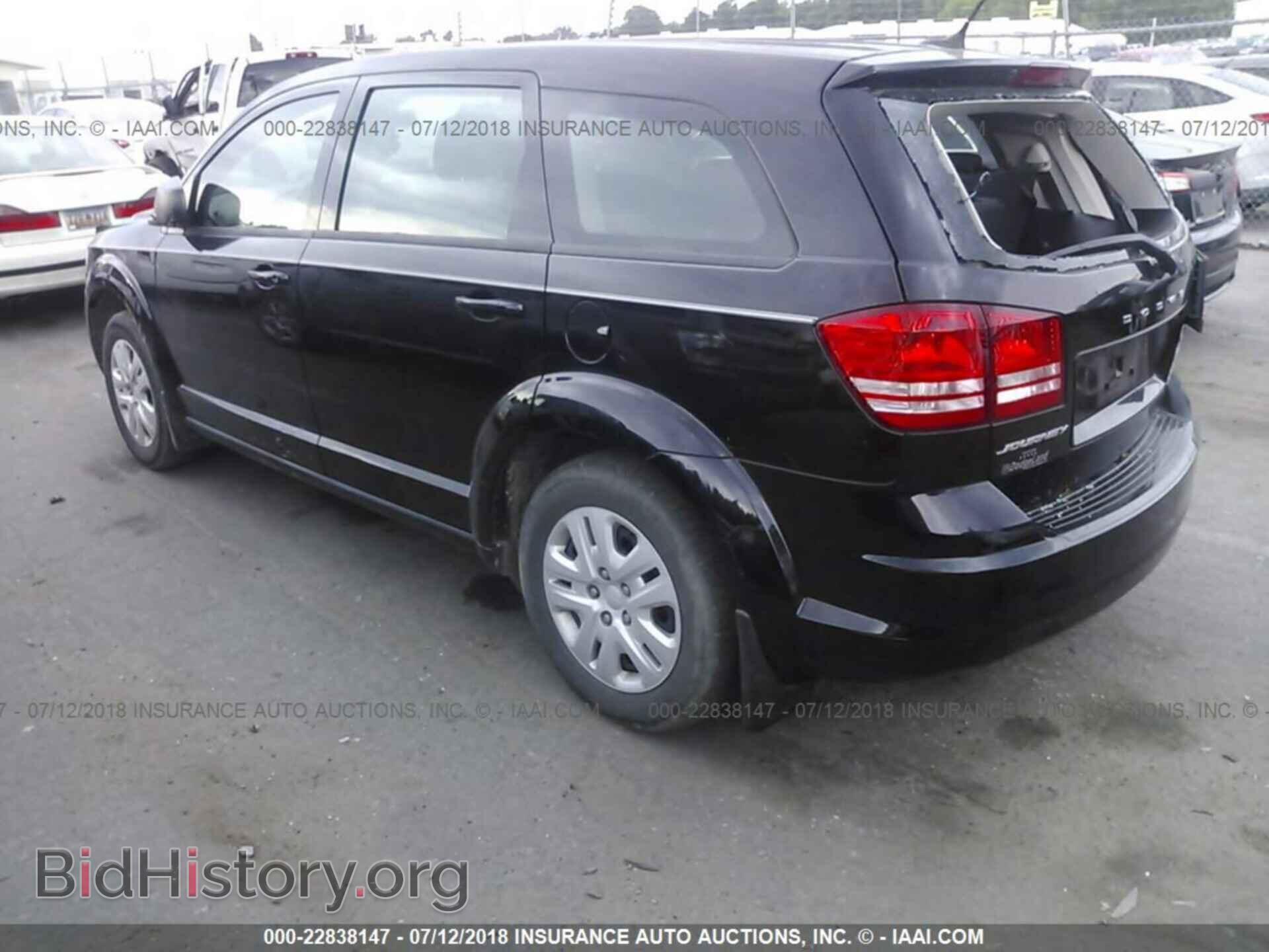 2014 DODGE JOURNEY - VIN: 3C4PDCAB4ET234737 - Фото 3