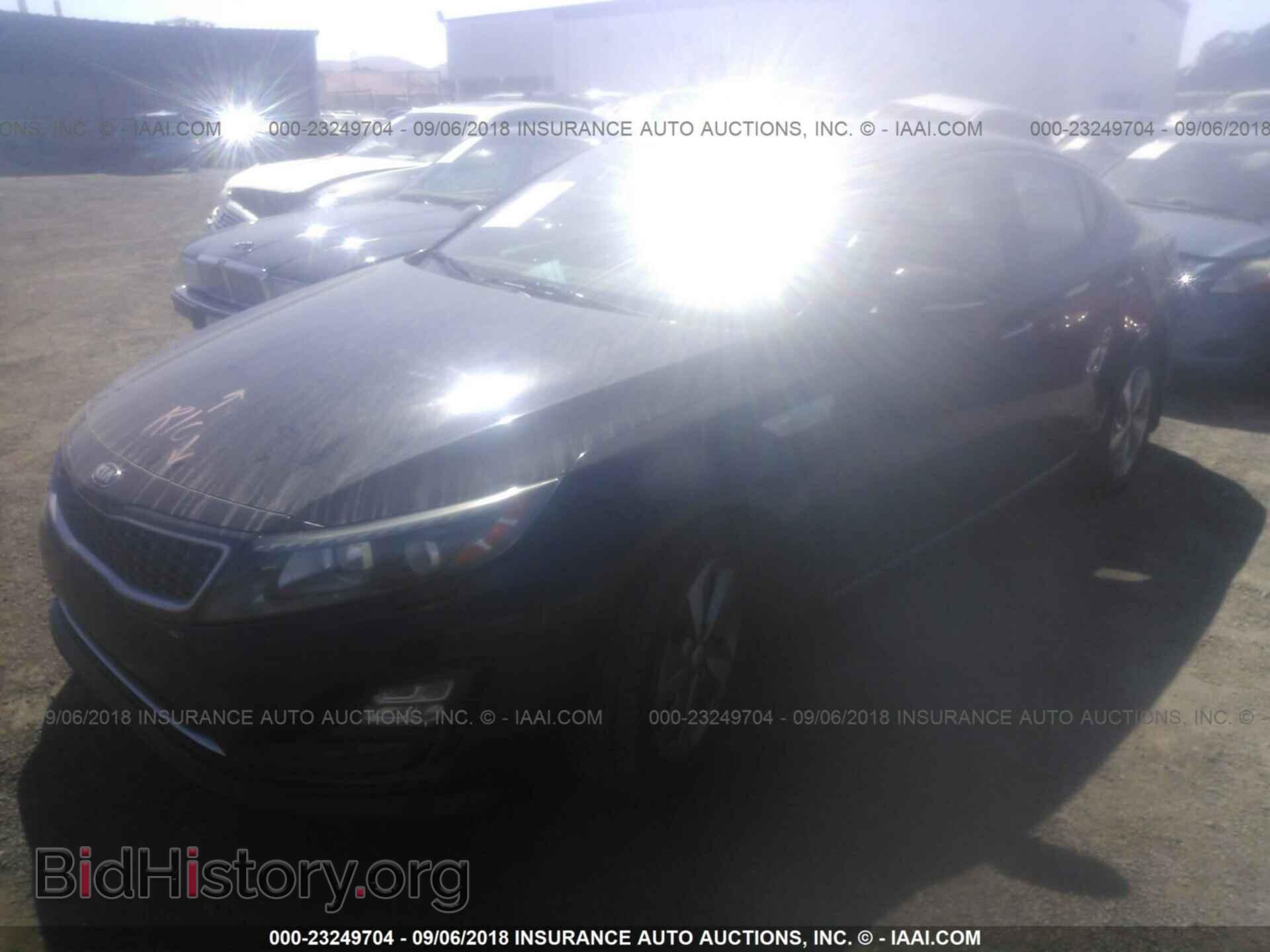 2014 Kia Optima - VIN: KNAGN4AD9E5065106 - Фото 2