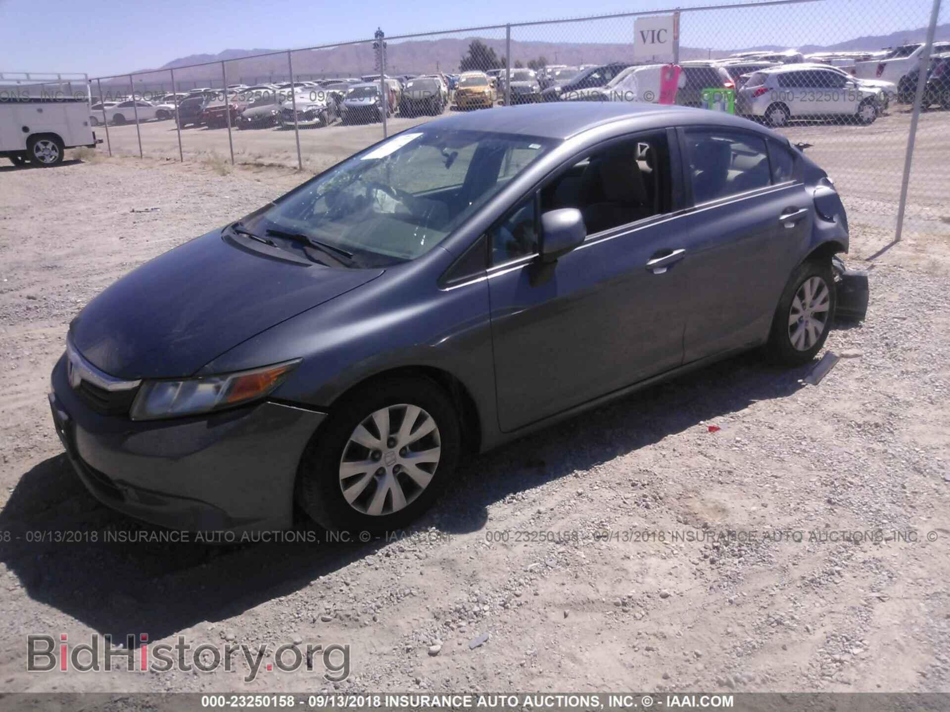 2012 Honda Civic - VIN: 19XFB2F58CE377691 - Photo 2