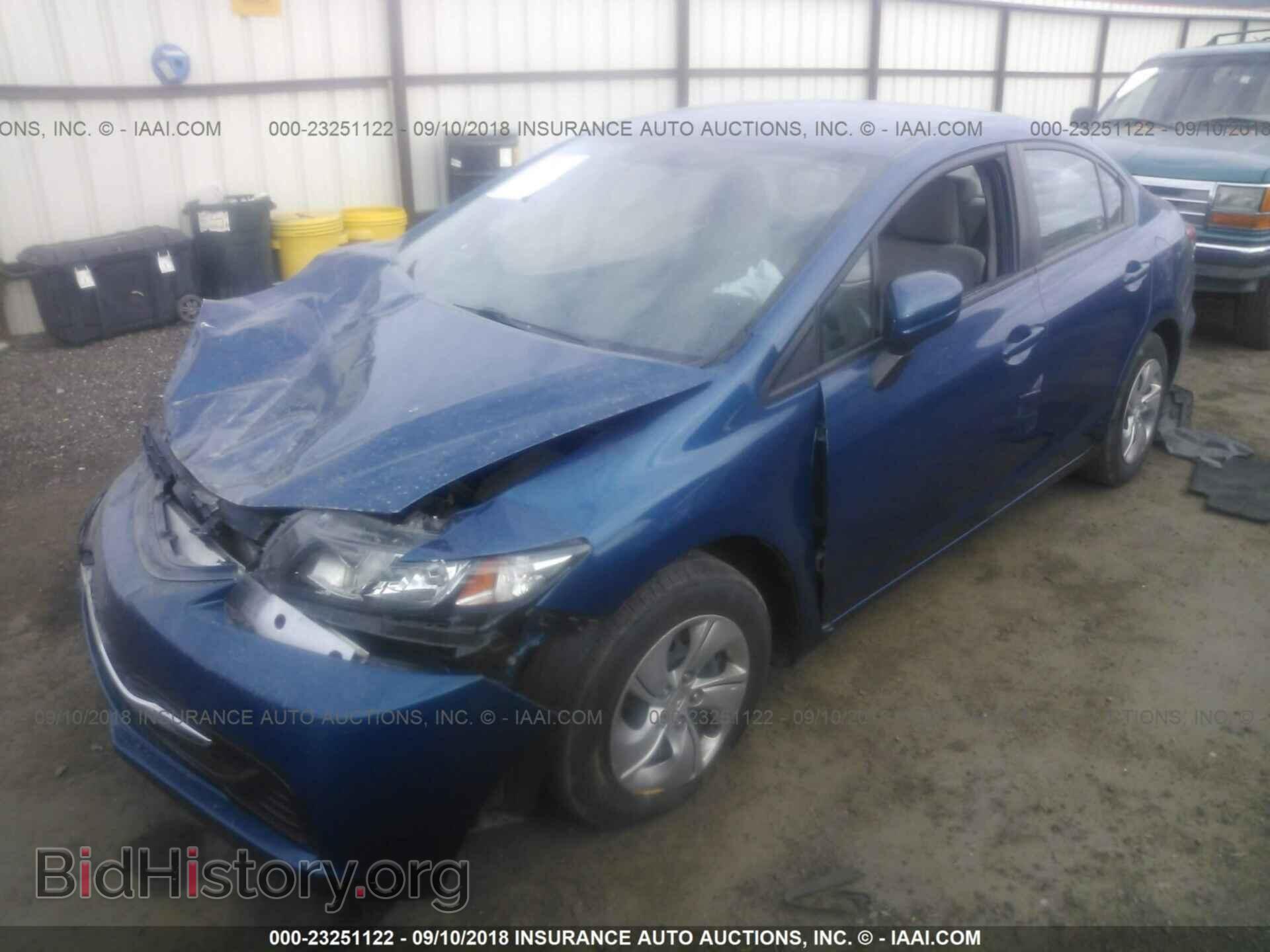 2014 Honda Civic - VIN: 19XFB2F54EE025324 - Photo 2