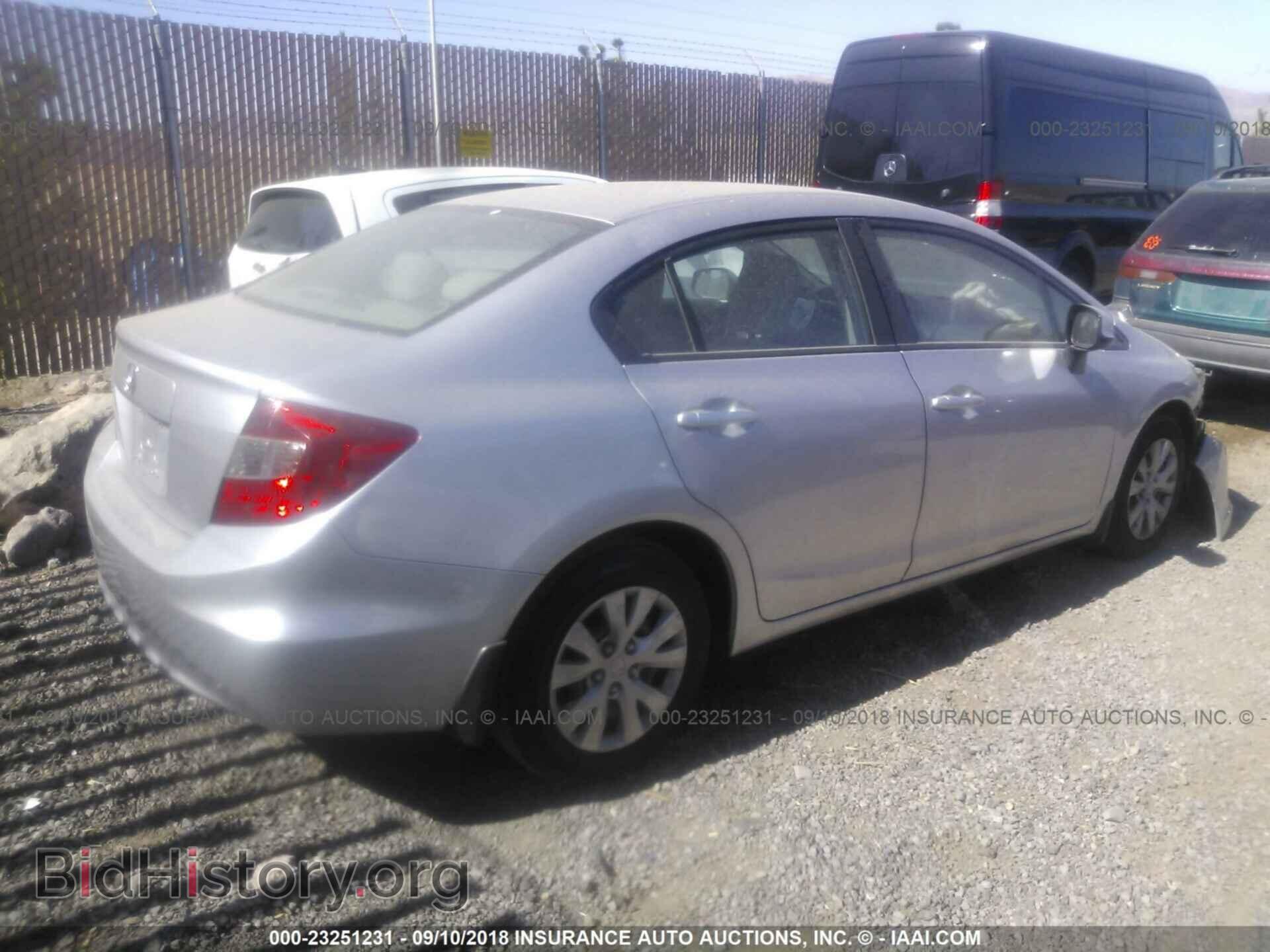 2012 Honda Civic - VIN: 19XFB2F54CE107650 - Photo 4