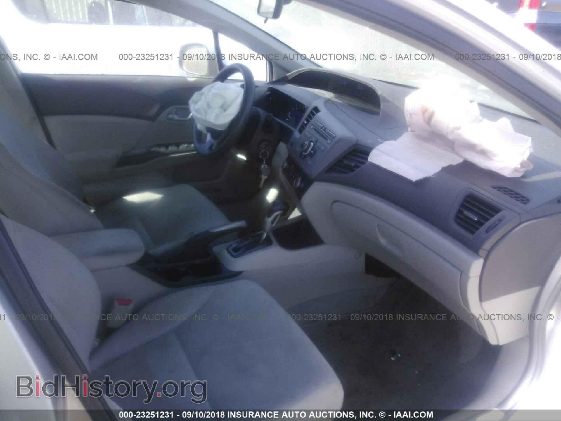 2012 Honda Civic - VIN: 19XFB2F54CE107650 - Photo 5