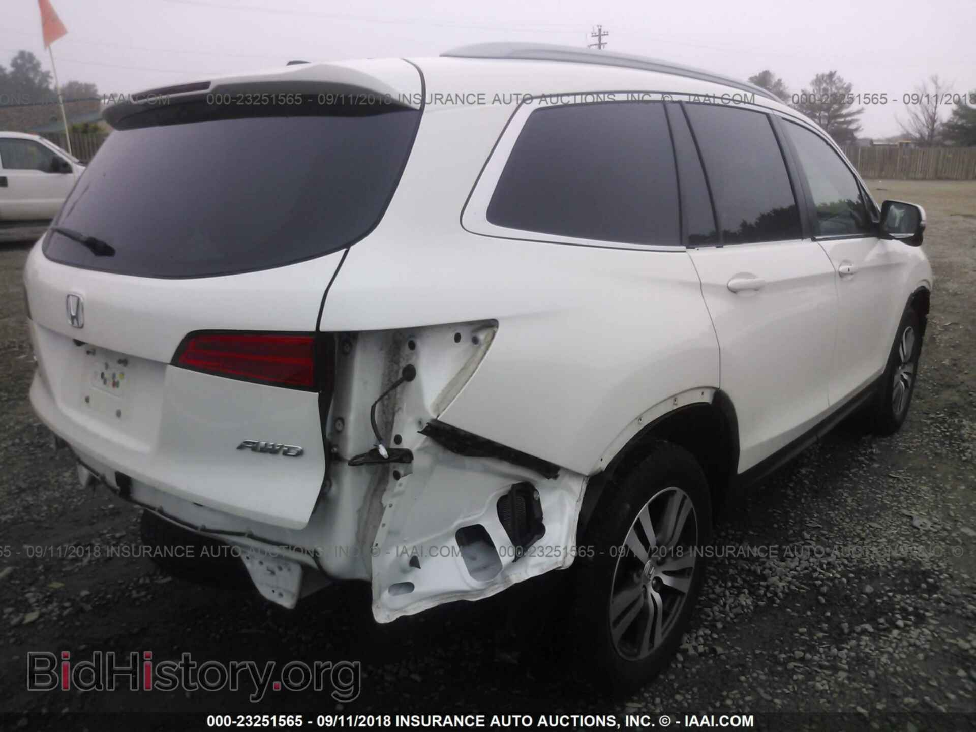 2016 Honda Pilot - VIN: 5FNYF6H59GB038813 - Фото 4