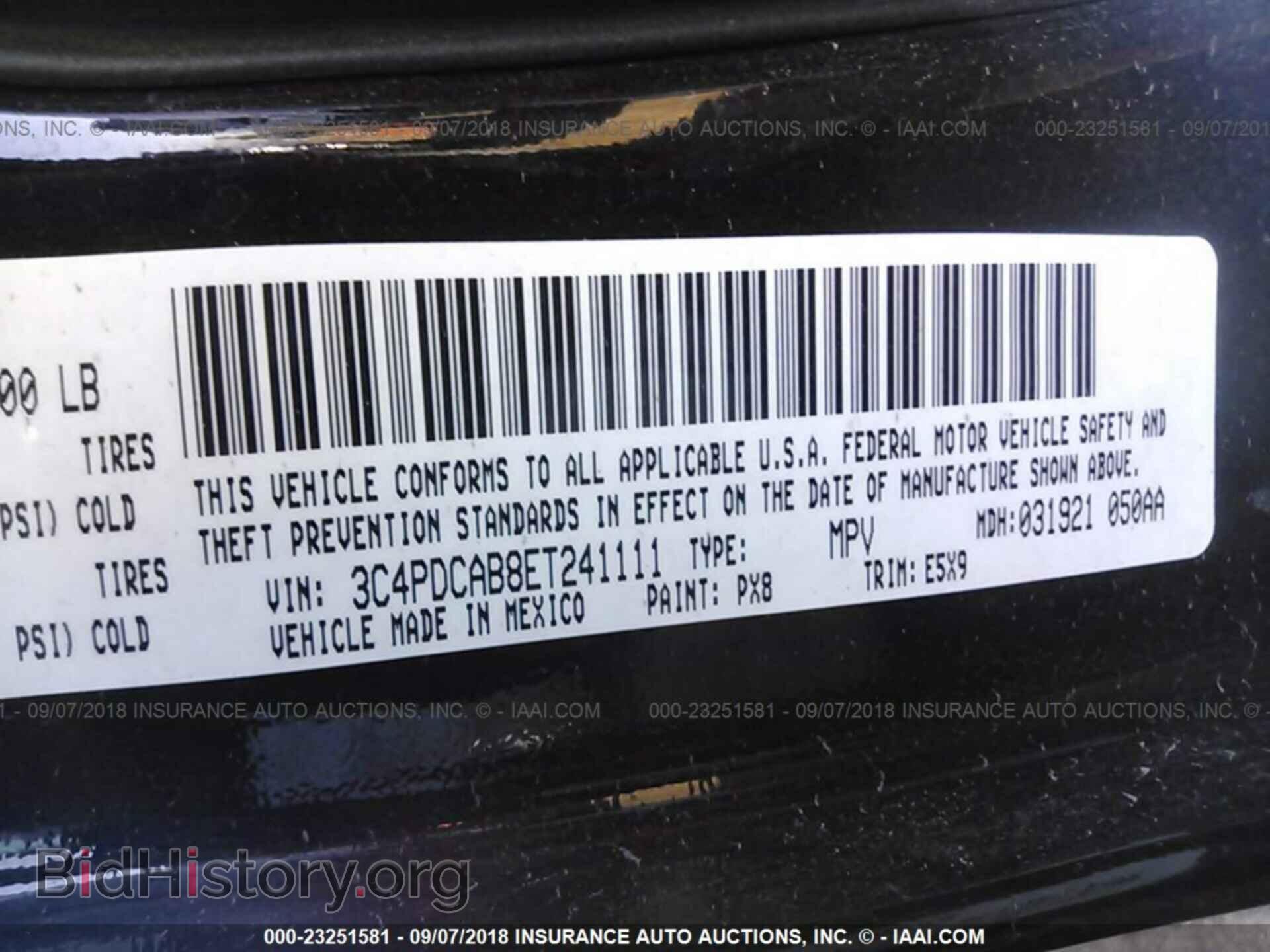 2014 Dodge Journey - VIN: 3C4PDCAB8ET241111 - Photo 9