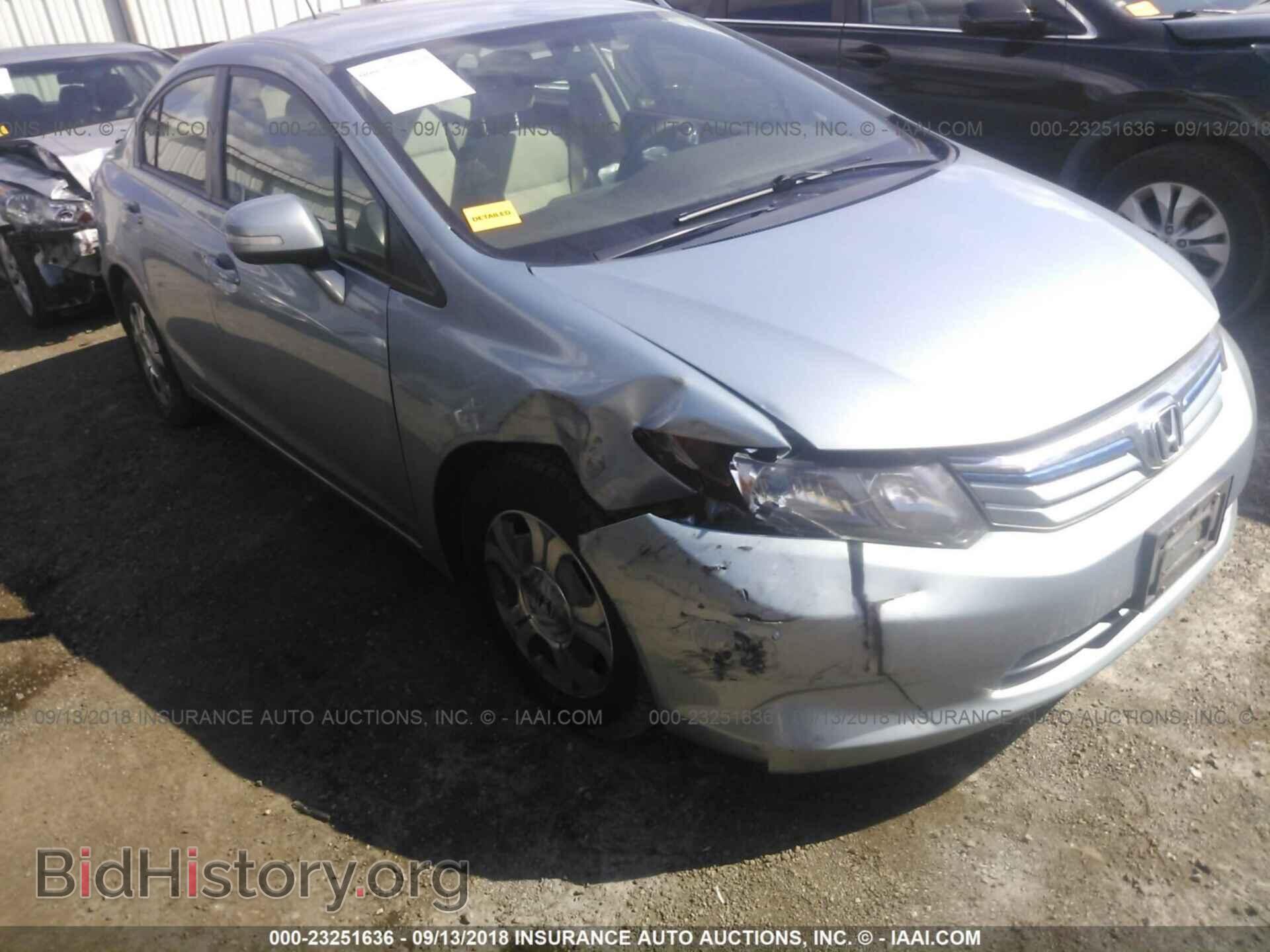 Photo JHMFB4F21CS003534 - Honda Civic 2012