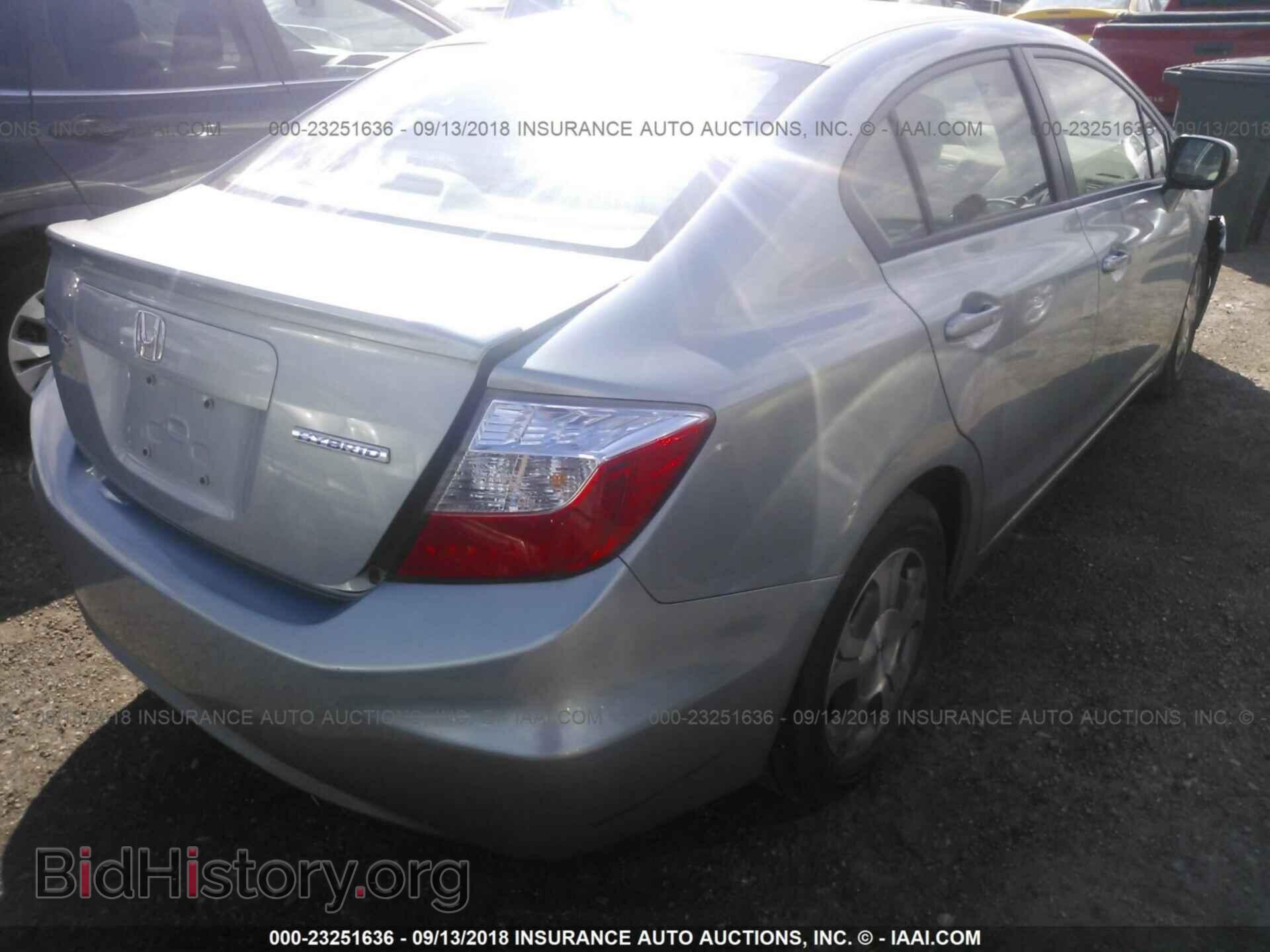 2012 Honda Civic - VIN: JHMFB4F21CS003534 - Photo 4