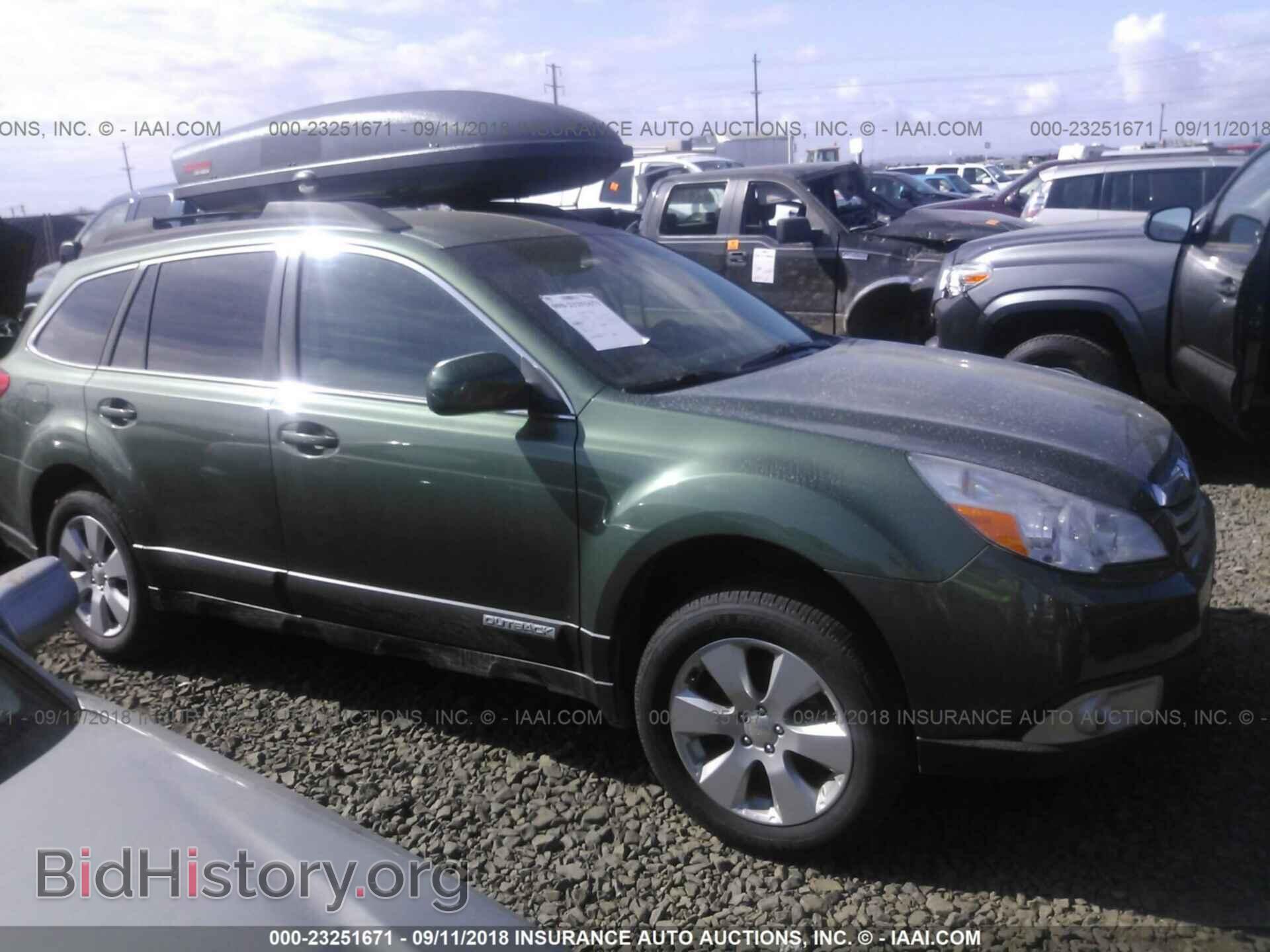 Фотография 4S4BRBCC3B3401832 - Subaru Outback 2011