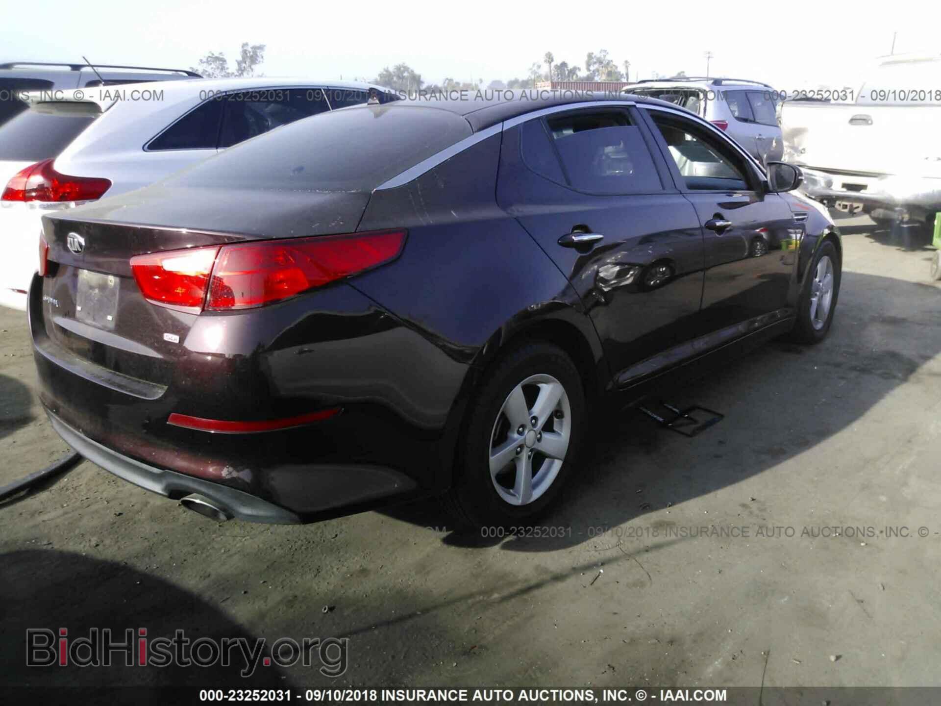 2014 KIA OPTIMA - VIN: 5XXGM4A73EG268309 - Photo 4