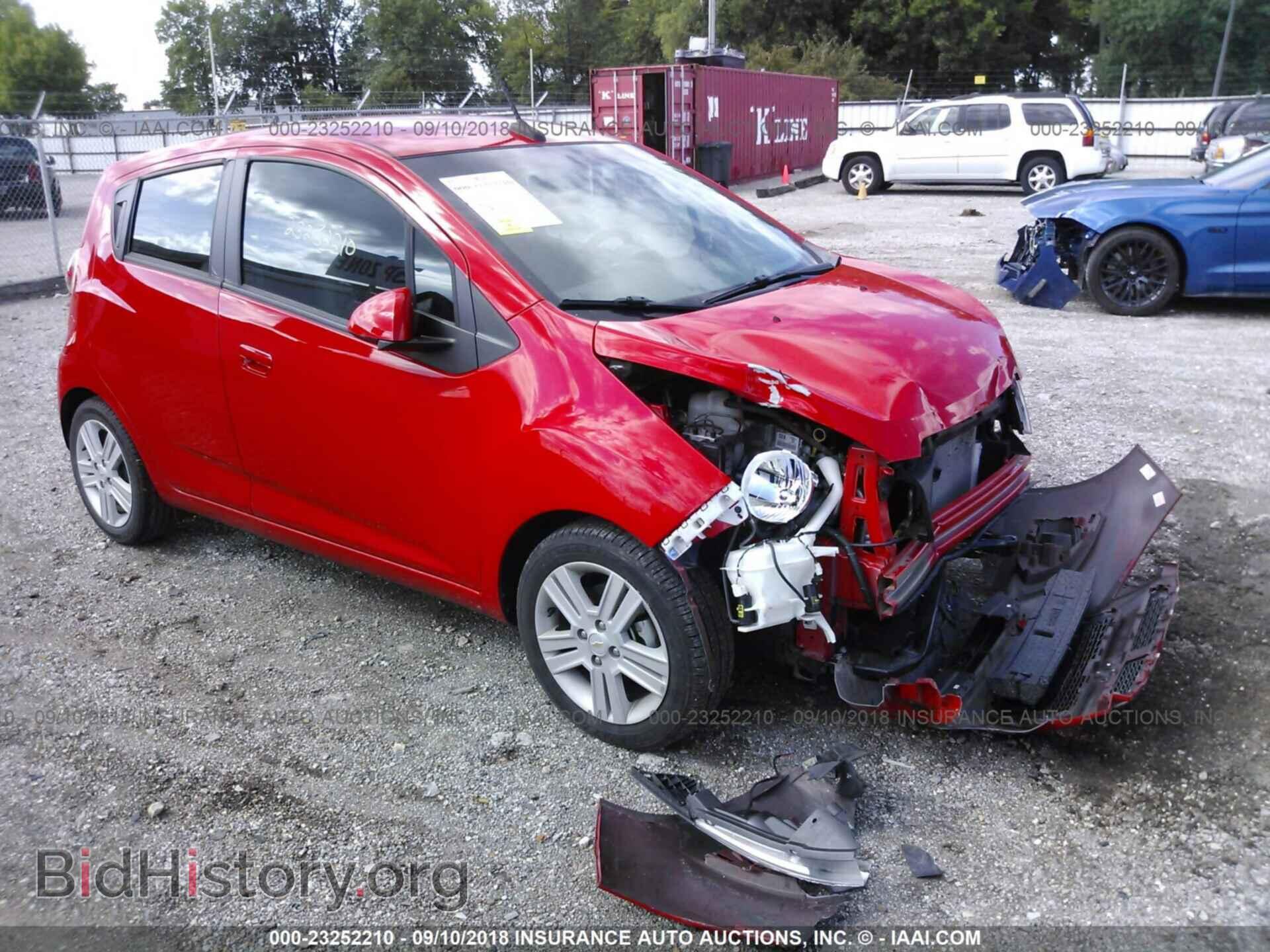 Photo KL8CA6S97EC578278 - CHEVROLET SPARK 2014