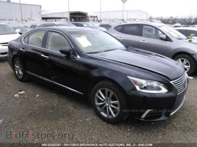 2014 Lexus LS, black — VIN JTHBL5EF2E5127934, IAAI