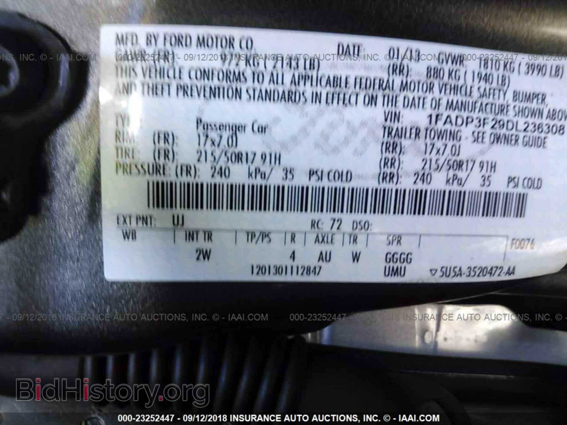 2013 Ford Focus - VIN: 1FADP3F29DL236308 - Photo 9