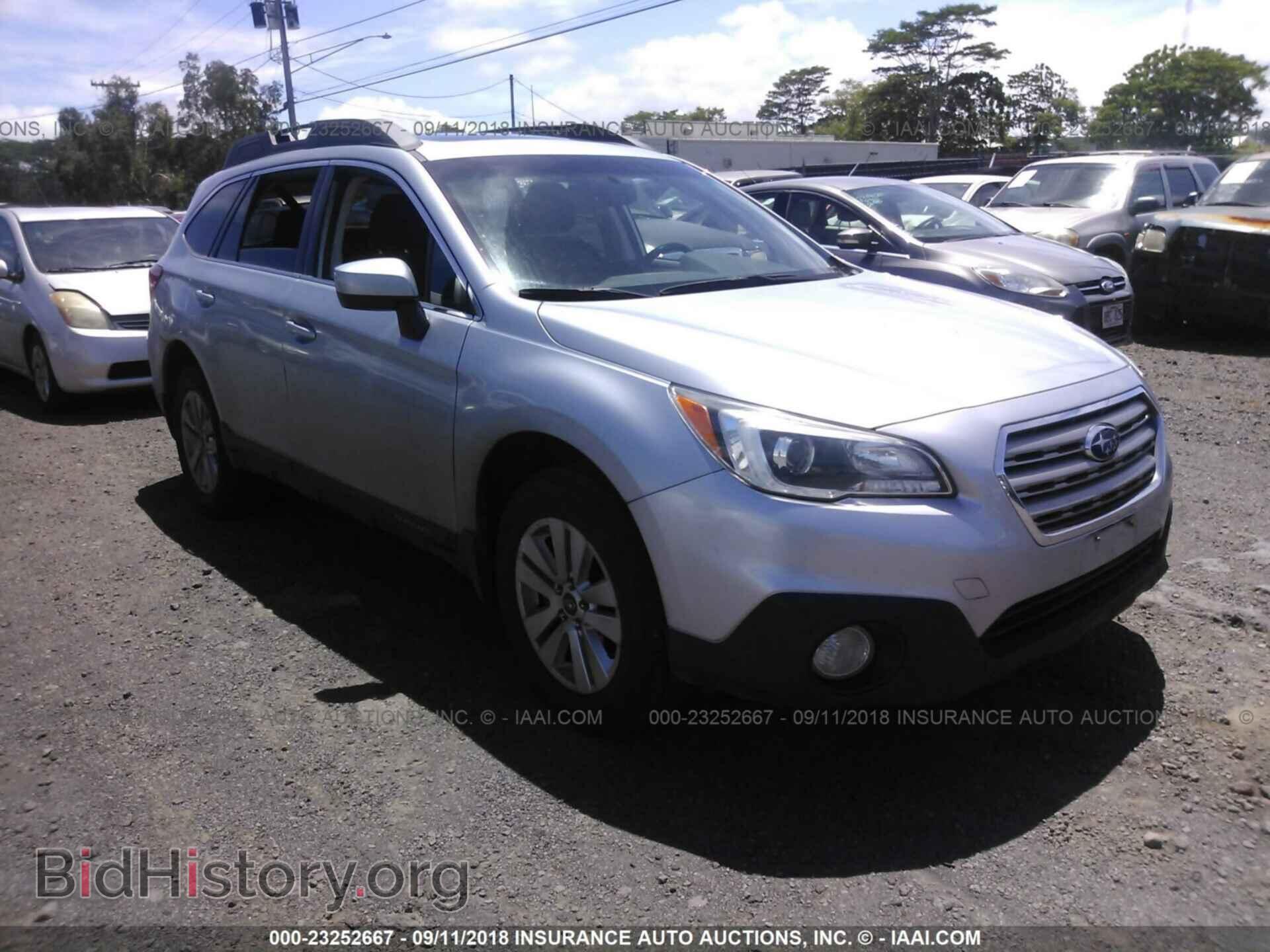 Photo 4S4BSAEC2F3205060 - SUBARU OUTBACK 2015