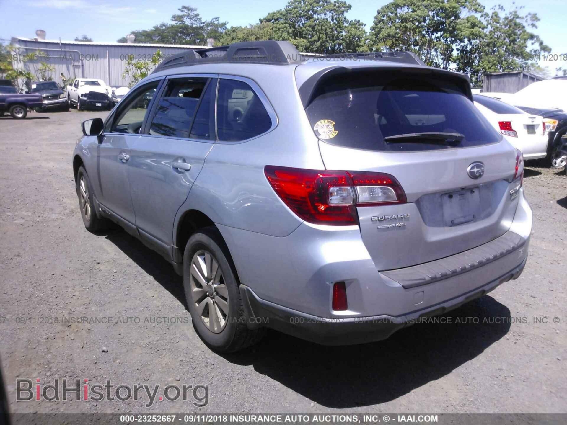 2015 SUBARU OUTBACK - VIN: 4S4BSAEC2F3205060 - Фото 3