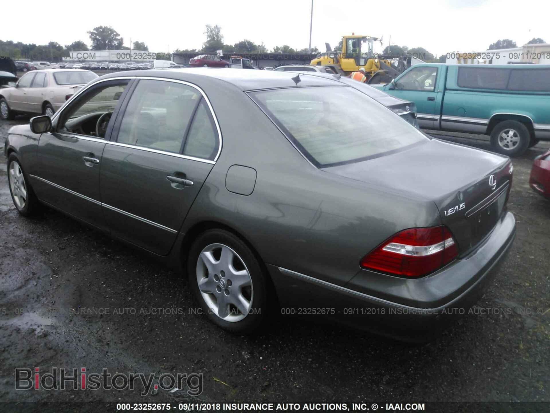 2005 LEXUS LS - VIN: JTHBN36F850181619 - Фото 3