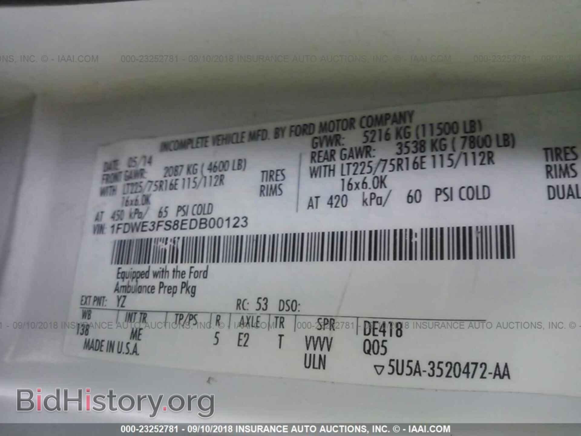 2014 Ford Econoline - VIN: 1FDWE3FS8EDB00123 - Photo 10