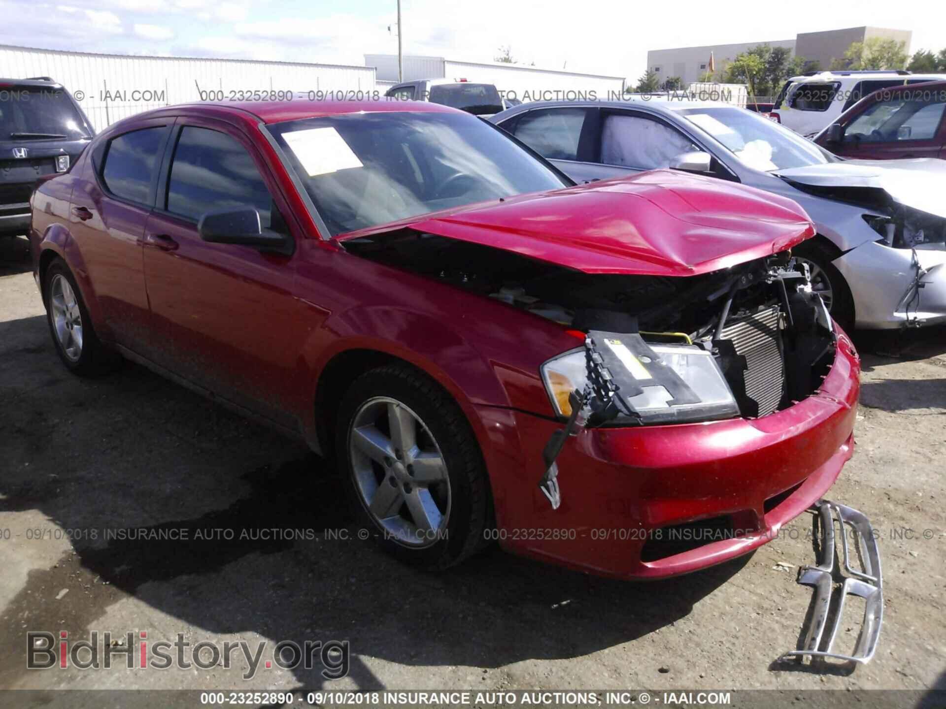 Фотография 1C3CDZAB0DN533419 - DODGE AVENGER 2013