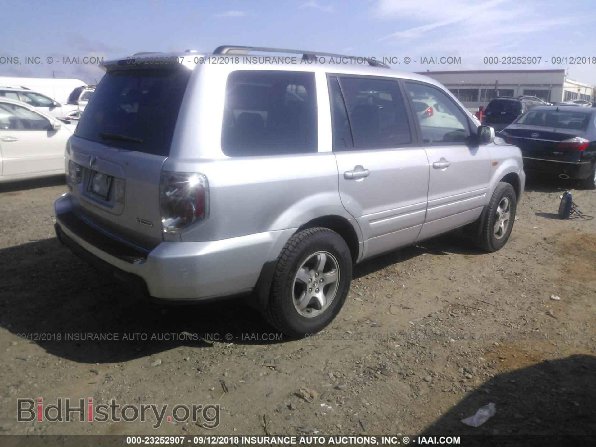 2006 HONDA PILOT - VIN: 2HKYF18536H524813 - Фото 4
