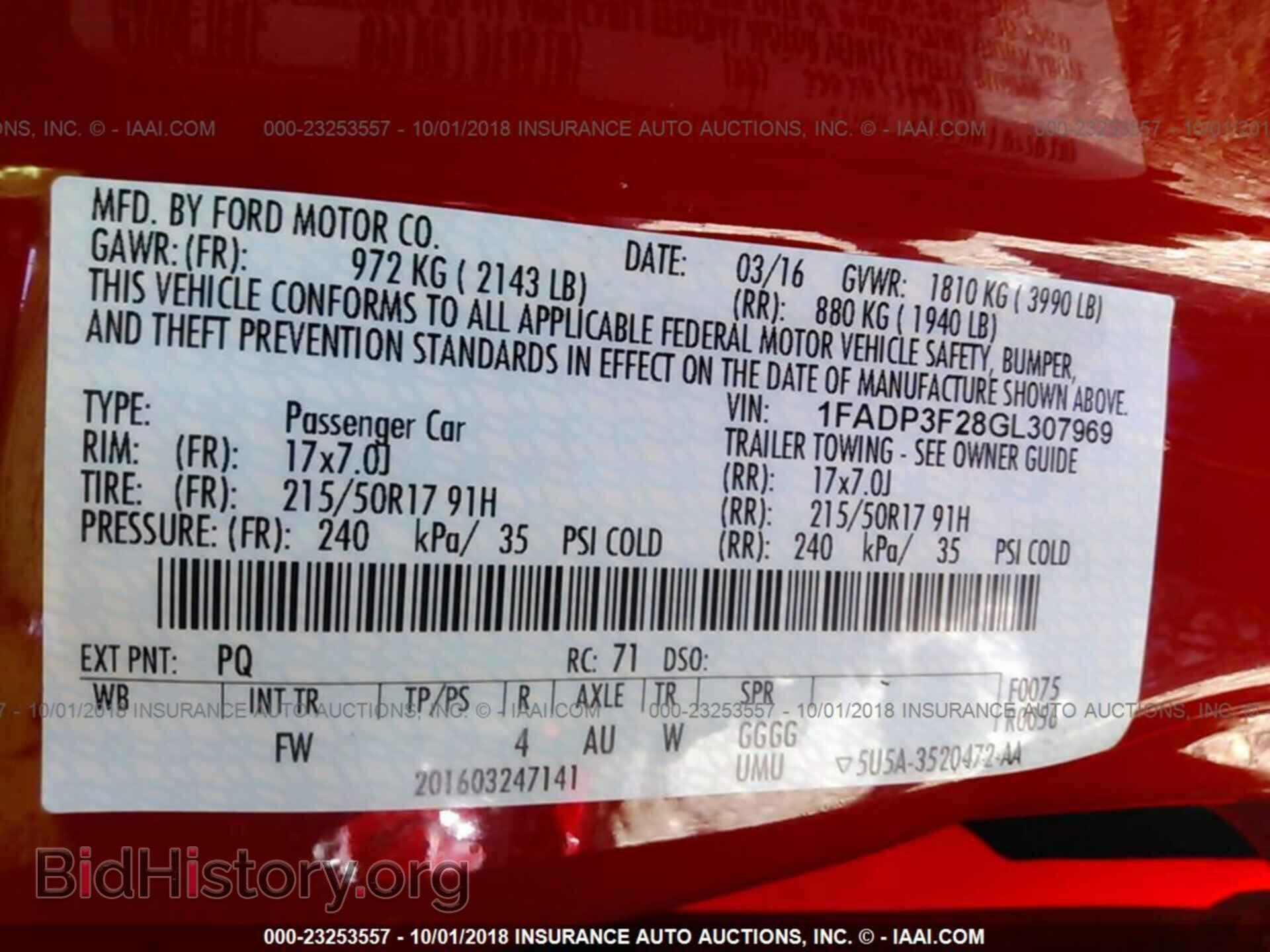 2016 Ford Focus - VIN: 1FADP3F28GL307969 - Photo 9