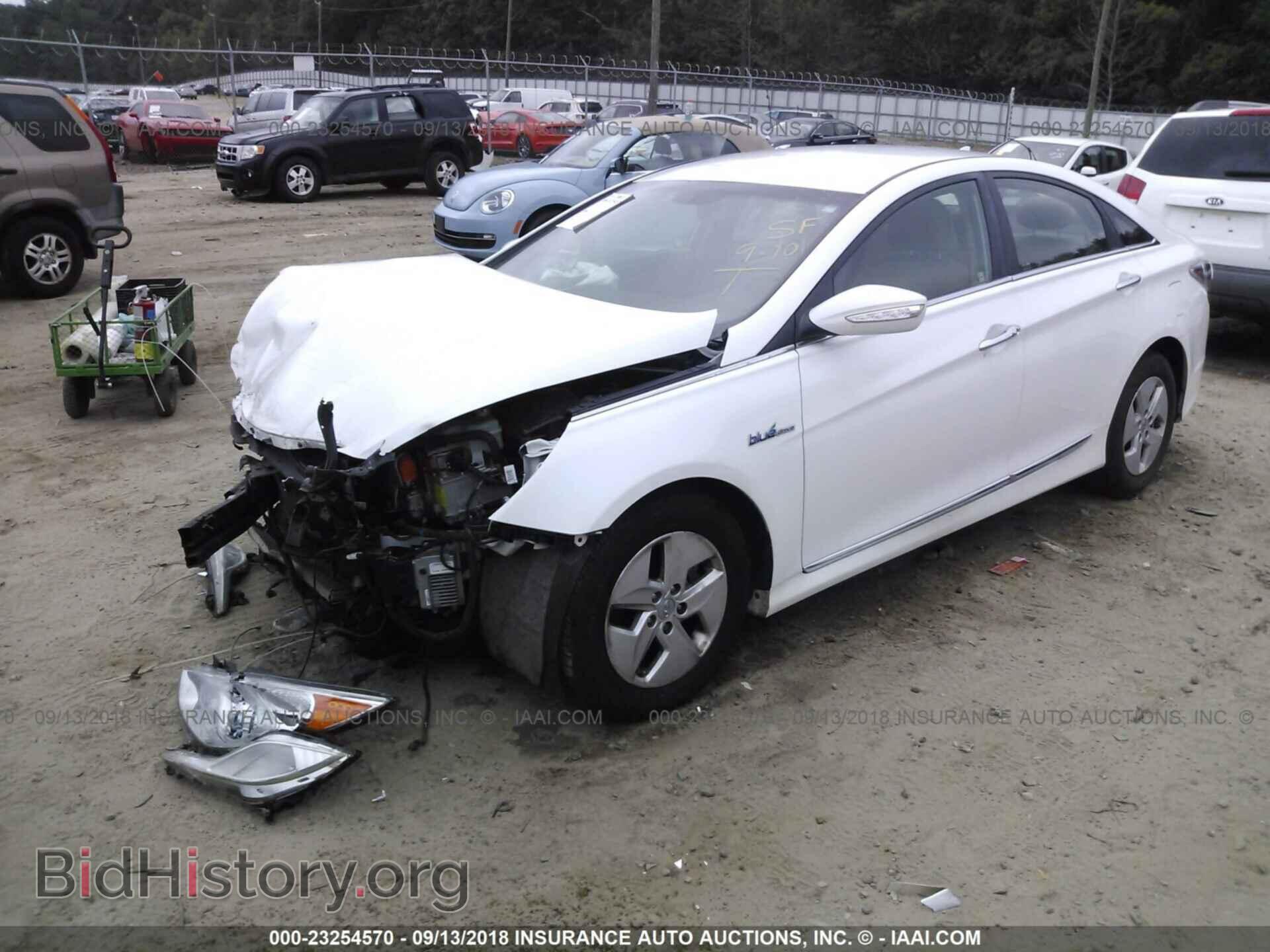 2012 Hyundai Sonata - VIN: KMHEC4A44CA060427 - Фото 2