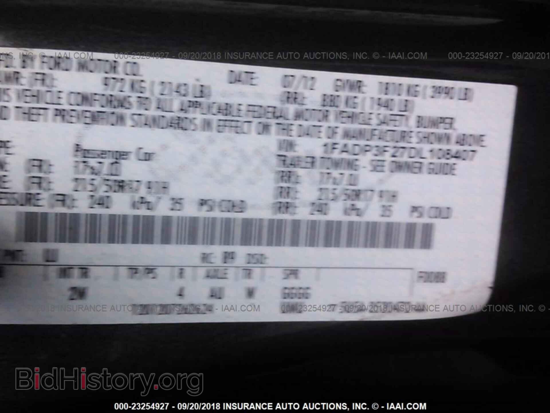 2013 Ford Focus - VIN: 1FADP3F27DL108407 - Фото 9