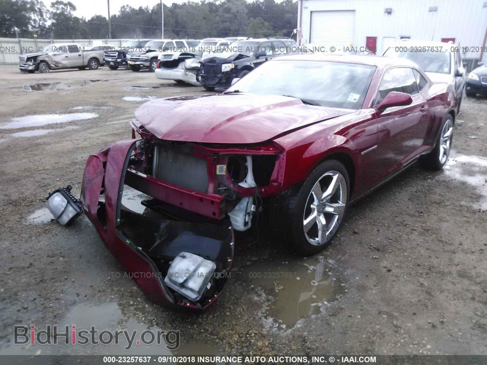 2012 Chevrolet Camaro - VIN: 2G1FB1E38C9204187 - Фото 2