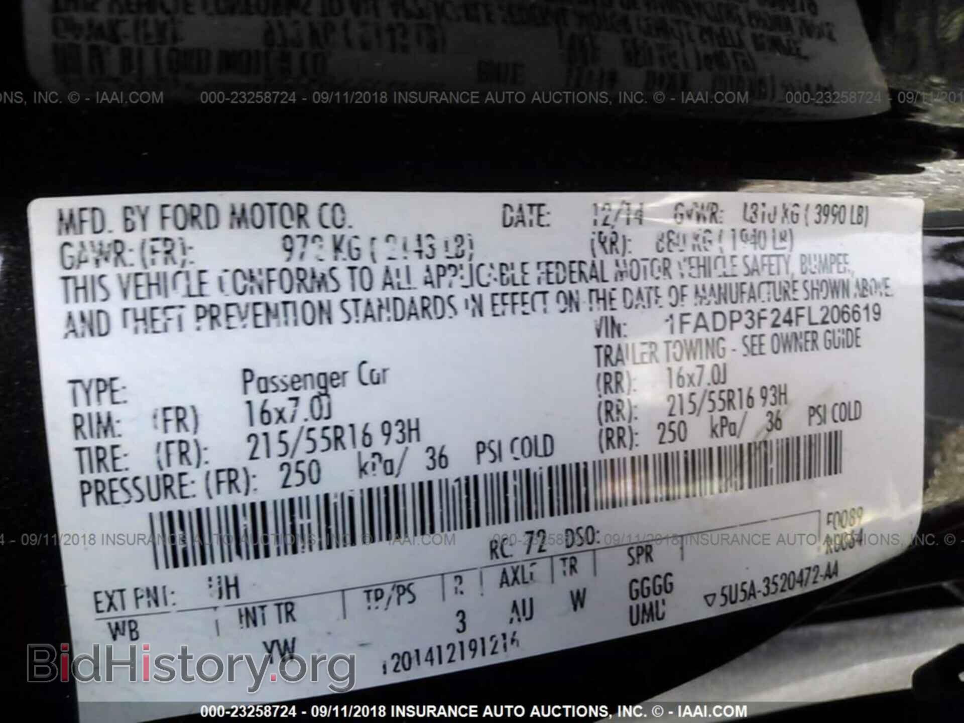 2015 Ford Focus - VIN: 1FADP3F24FL206619 - Photo 9