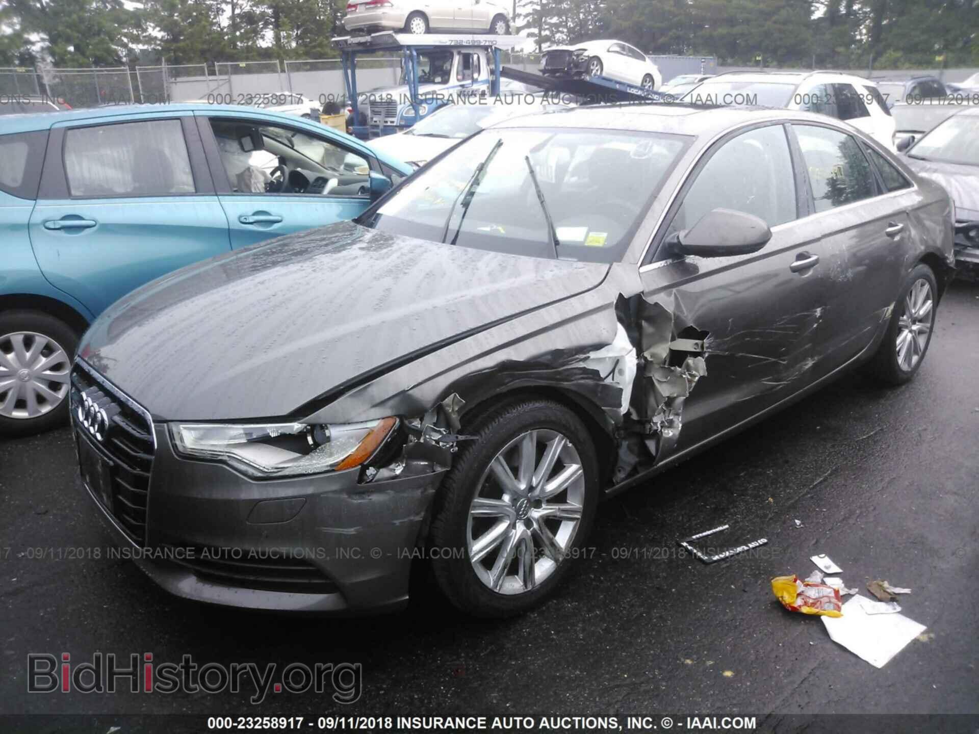2014 Audi A6 - VIN: WAUGFAFCXEN119203 - Фото 2