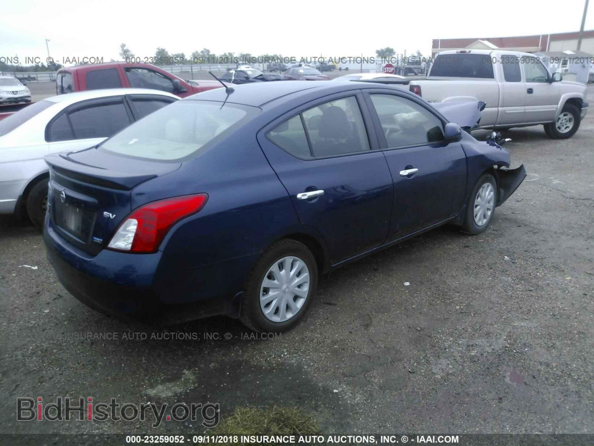 2013 Nissan Versa - VIN: 3N1CN7AP1DL846877 - Фото 4