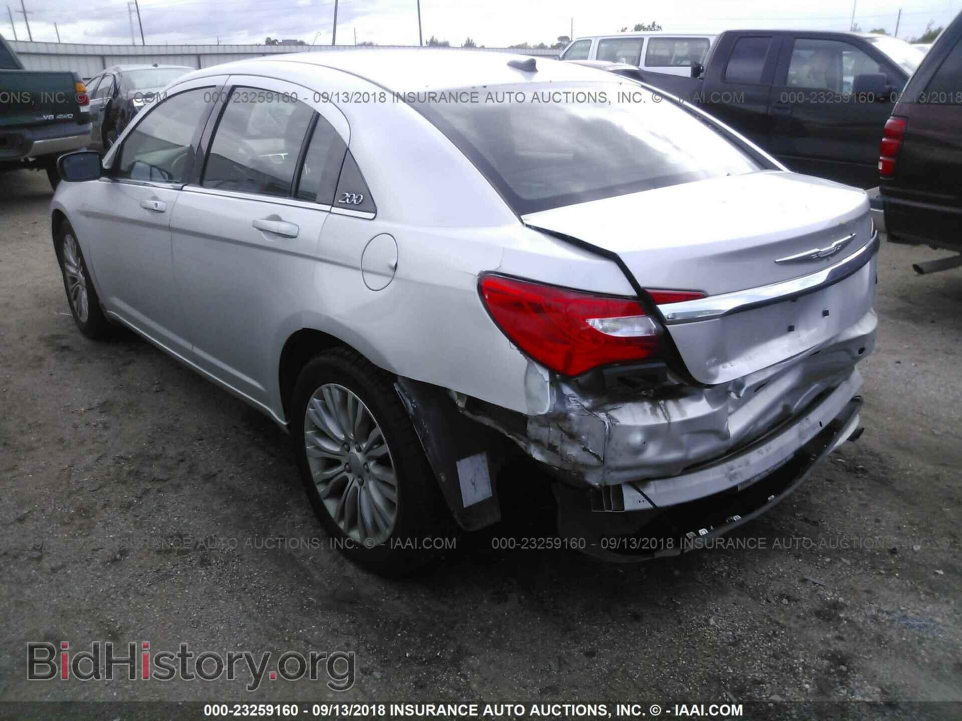 2012 Chrysler 200 - VIN: 1C3CCBAB9CN262384 - Фото 3