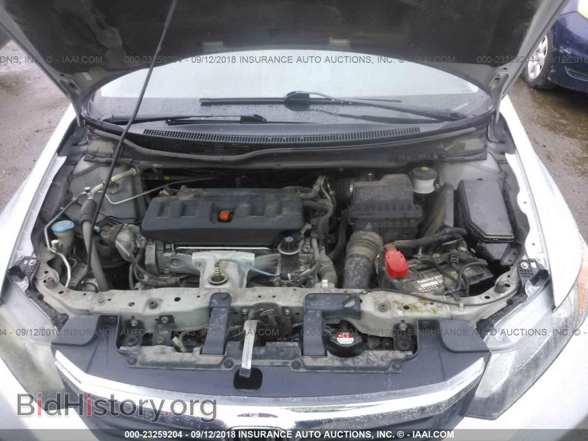 2012 Honda Civic - VIN: 2HGFB2F52CH571106 - Фото 10