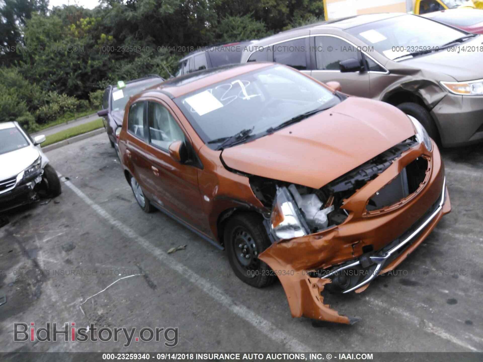 Photo ML32A3HJ4HH018246 - Mitsubishi Mirage 2017